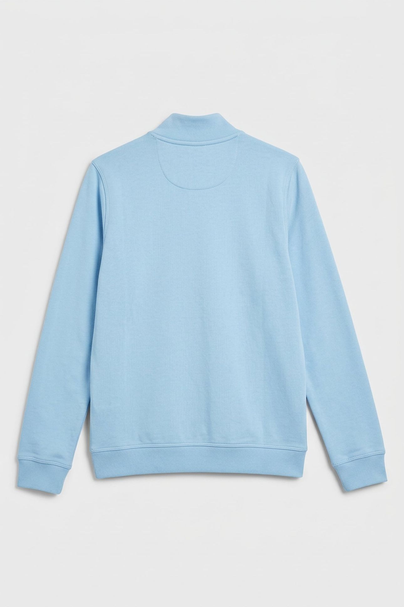 TEEN BOYS SHIELD HALF ZIP SWEATSHIRT SKY BLUE 2