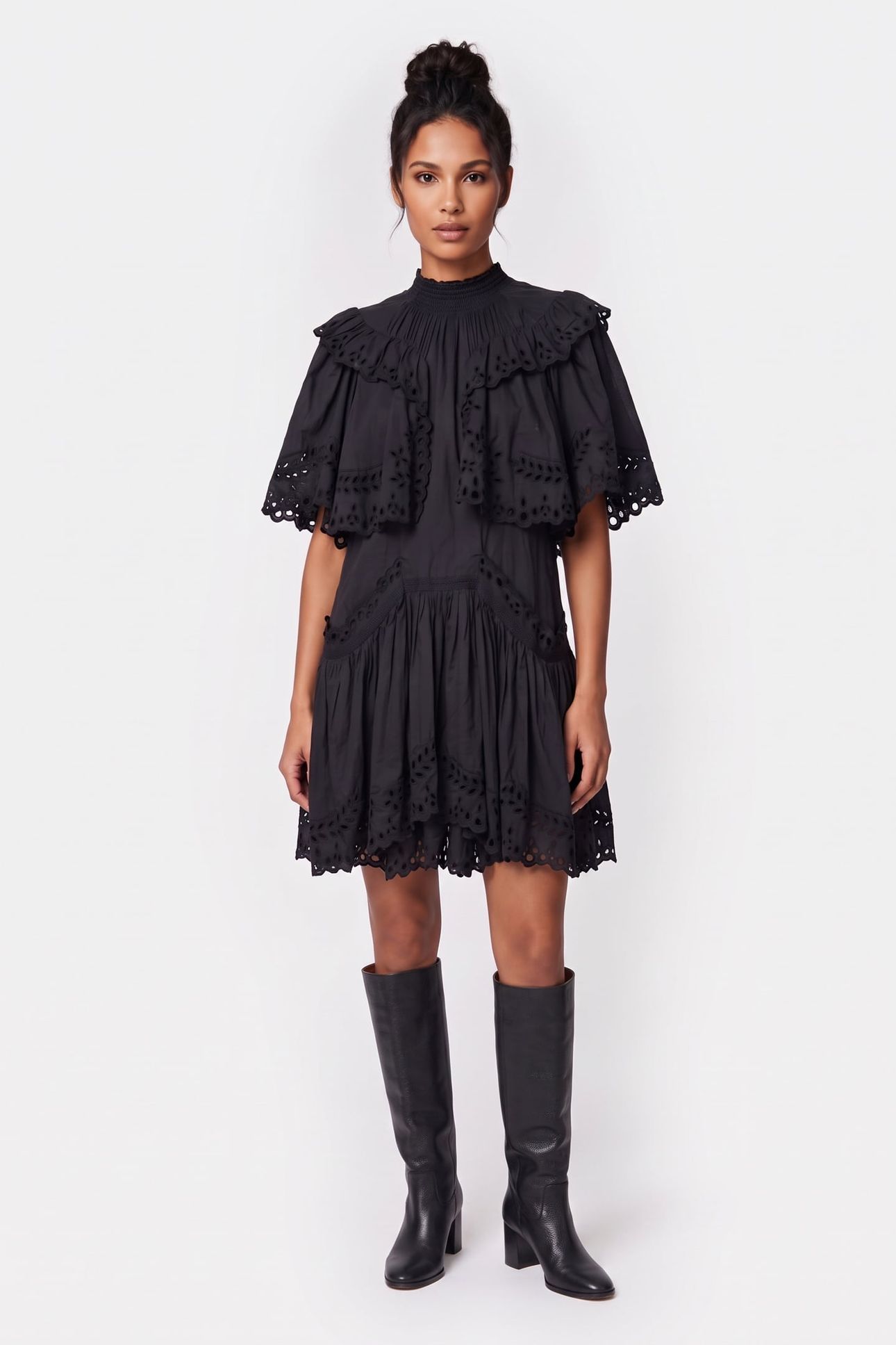 KAYENE DRESS BLACK 1