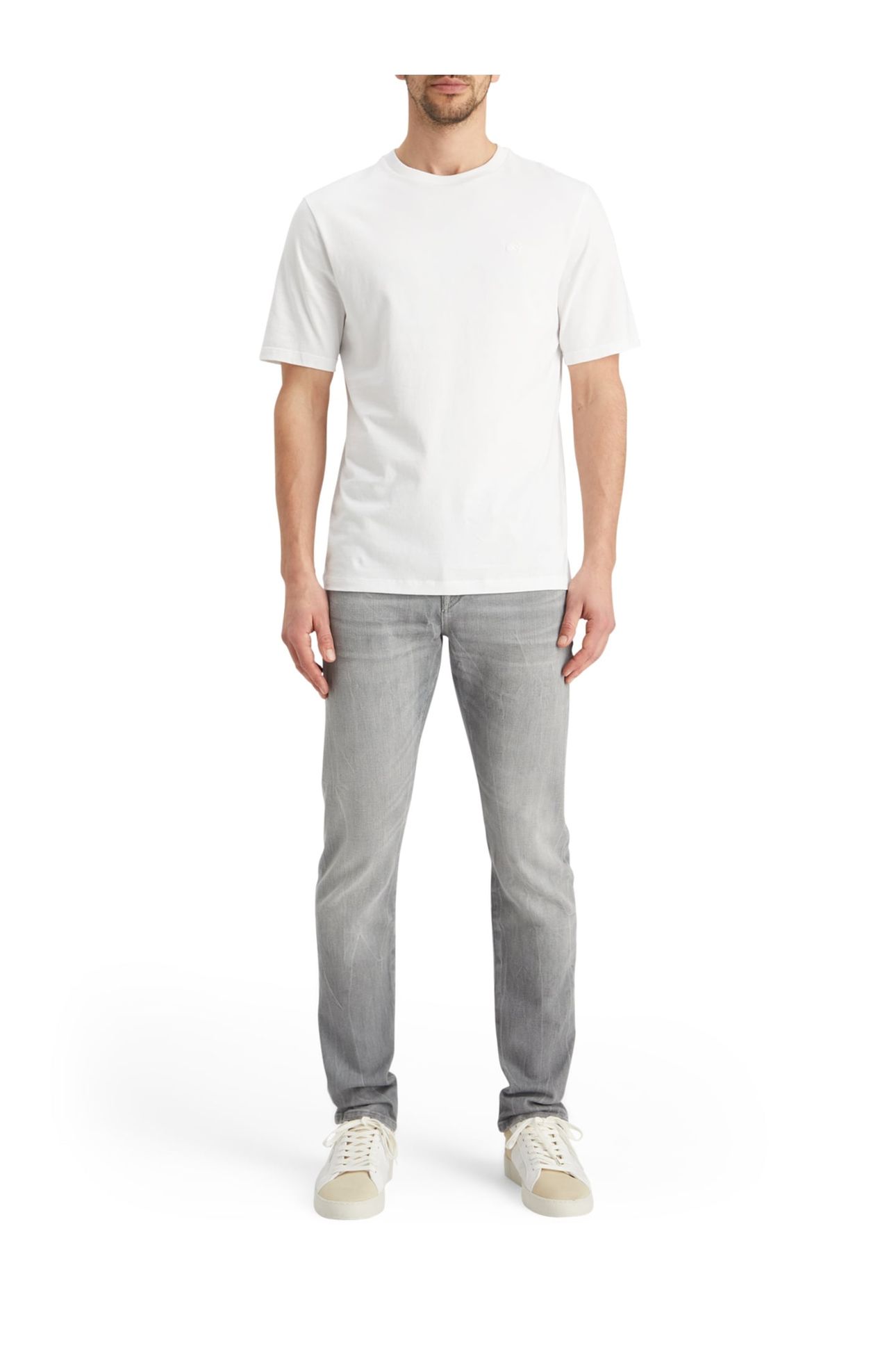 CORE RALSTON REGULAR SLIM JEANS GREY SANDS MEDIUM GREY 1