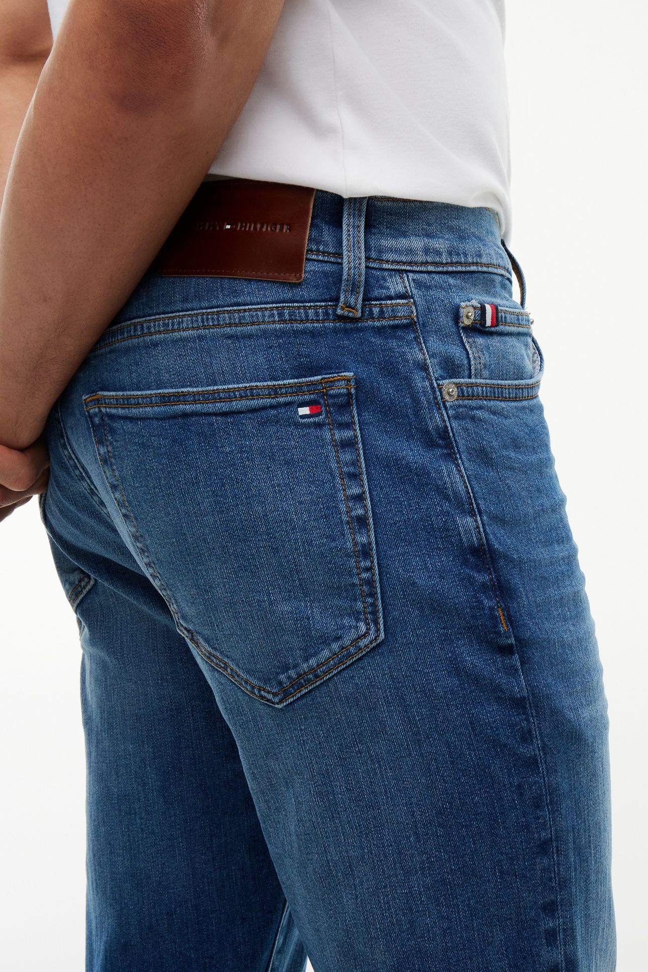 DENTON SLIM STRAIGHT JEANS DENIM 6