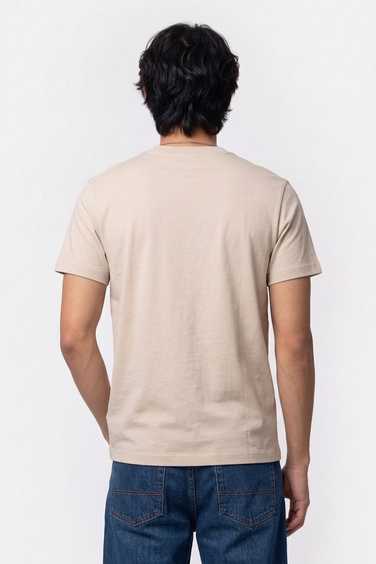 UNISEX T-SHIRT STANDARD RUE MADAME PUTTY/WHITE 4