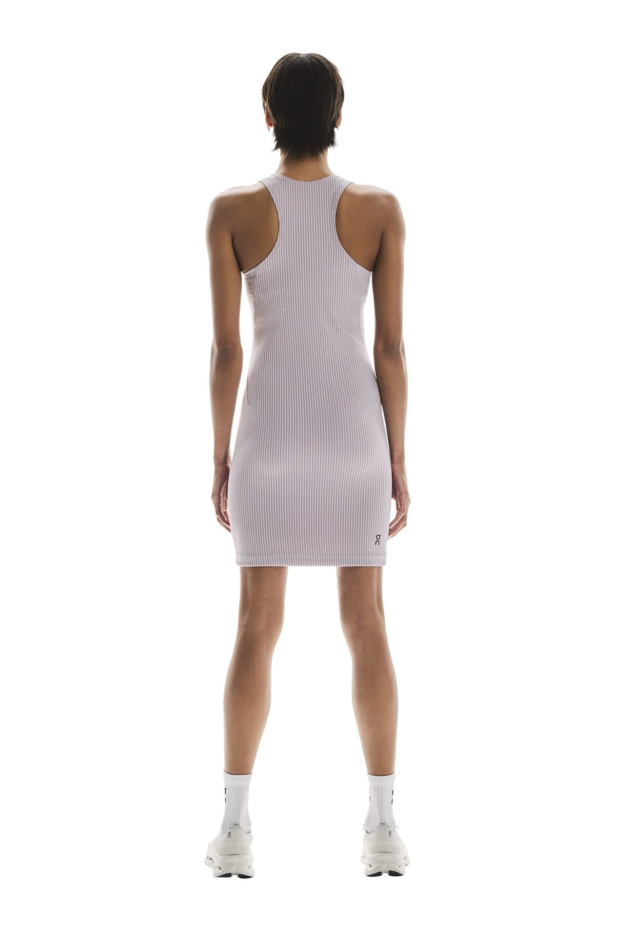 ALL-DAY RIBBED DRESS 1 ORCHID | LILAC 2