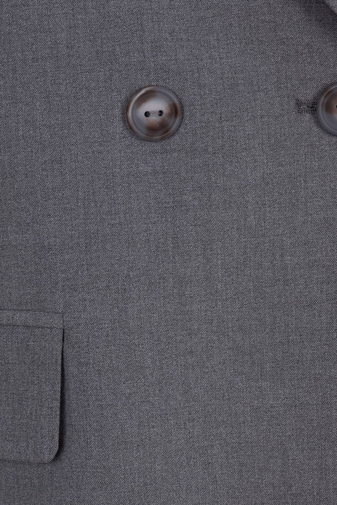 BLAZER DOUBLE BREASTED MELANGE GREY MELANGE 6
