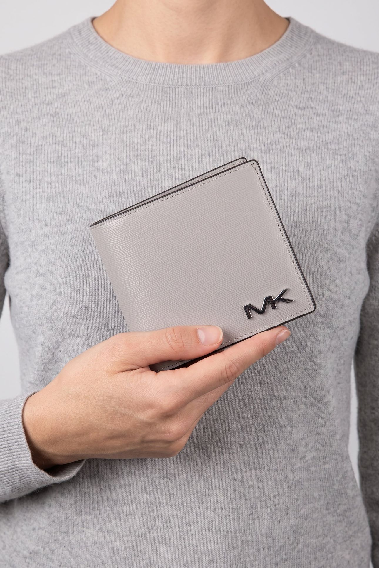 BILLFOLD PEARL GREY 3