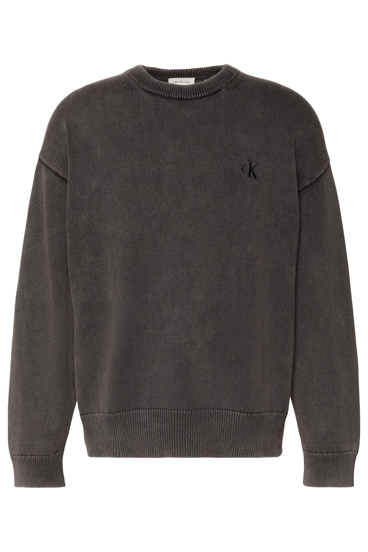 LS EASY COTTON CREWNECK BLACK 2