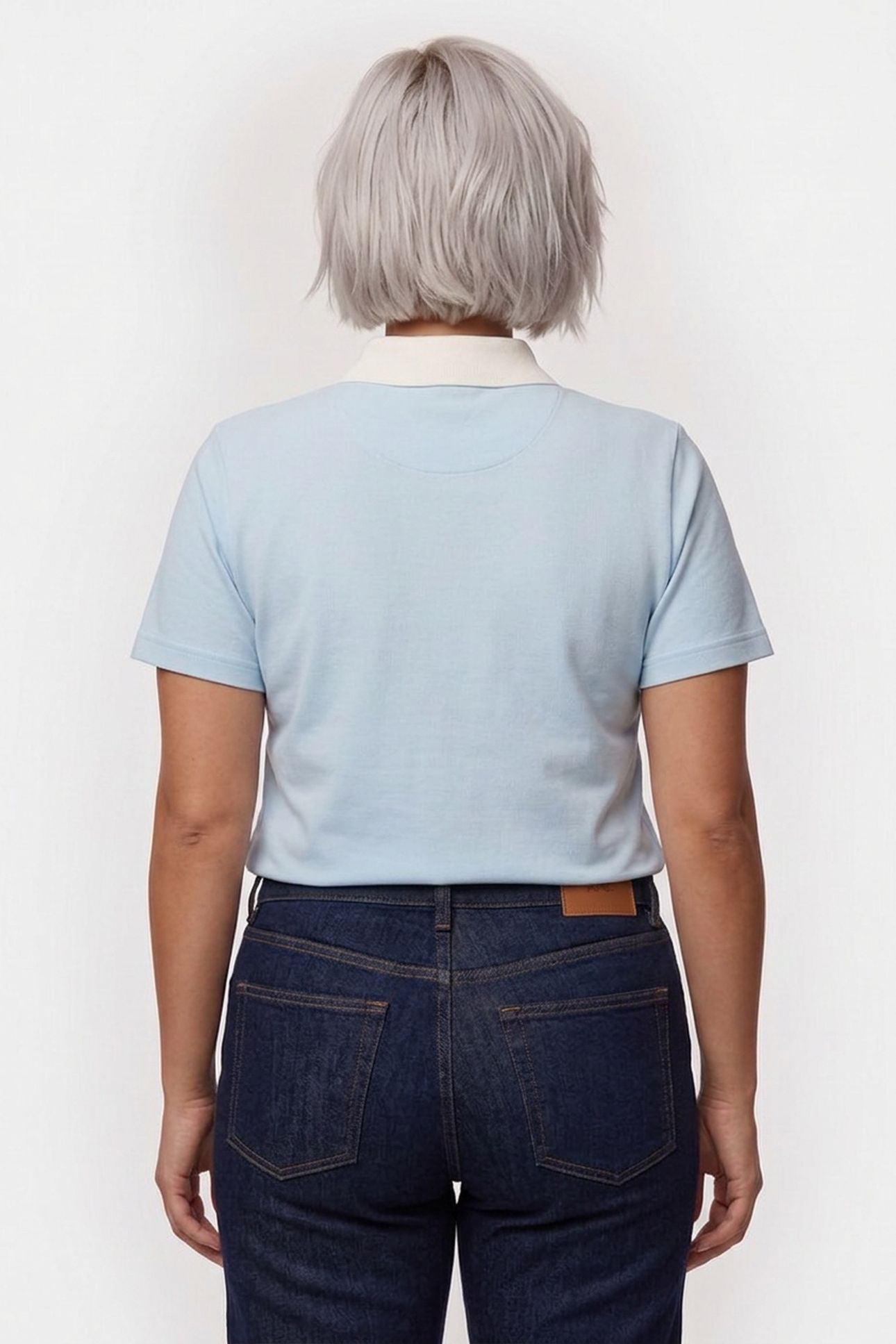 POLO SHORT SLEEVE SKY BLUE 3