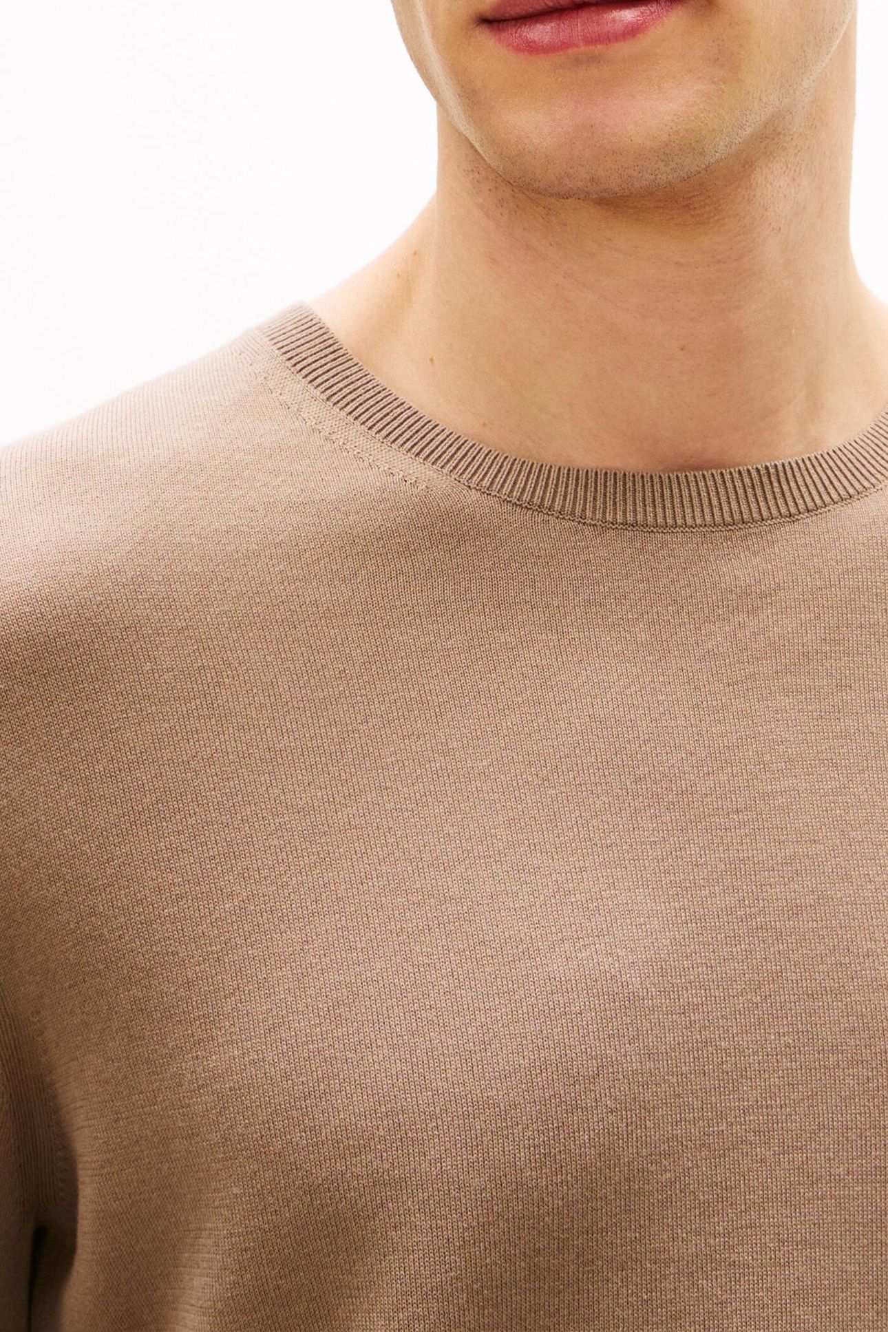 DC COTTON/LYOCELL CREWNECK TUNDRA MOSS 5