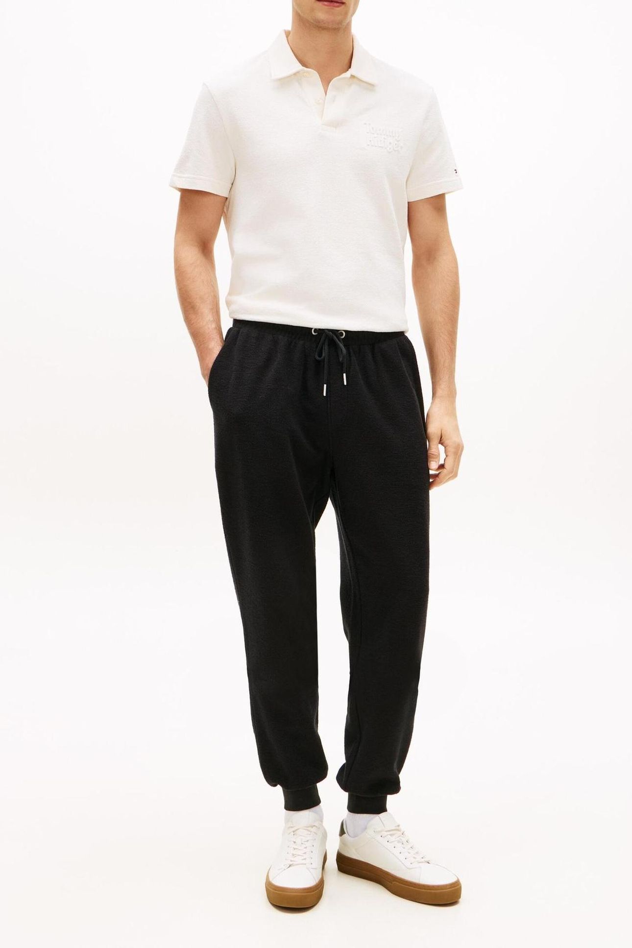 REVERSED TERRY SWEATPANT BLACK 2