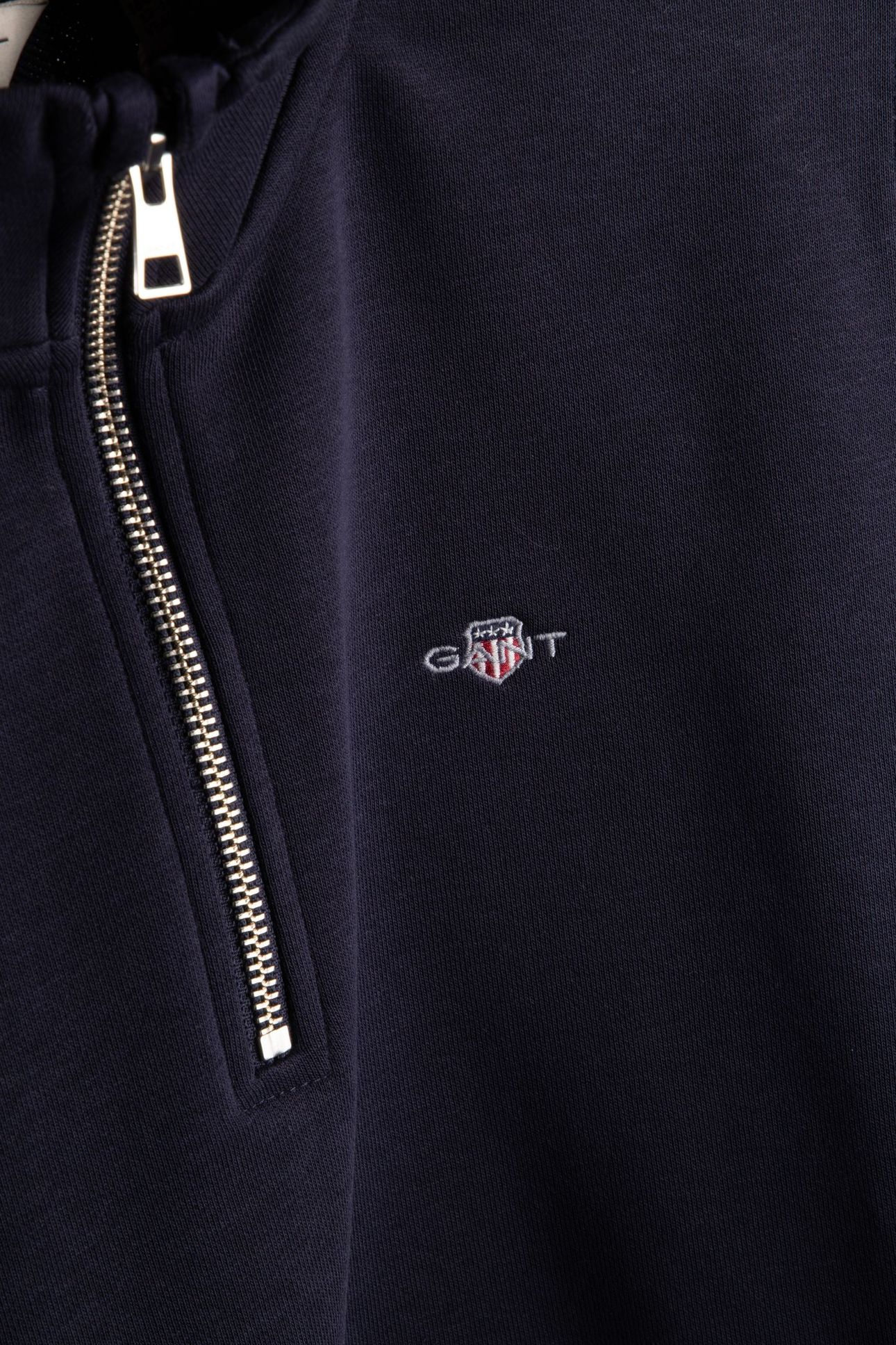 TEEN UNISEX SHIELD HALF ZIP SWEATSHIRT EVENING BLUE 4