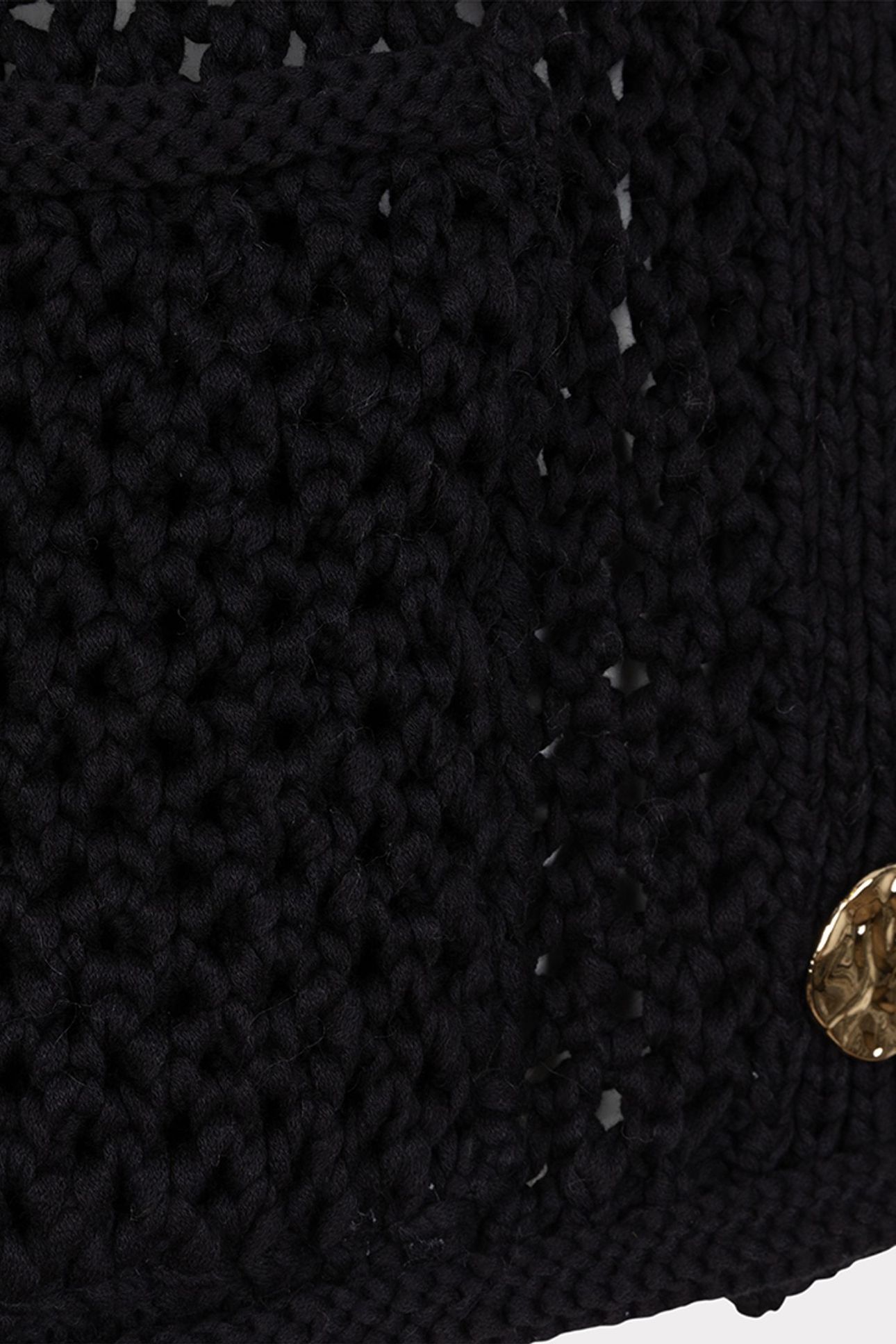 CARDIGAN GILET FANCY BUTTONS BLACK 6