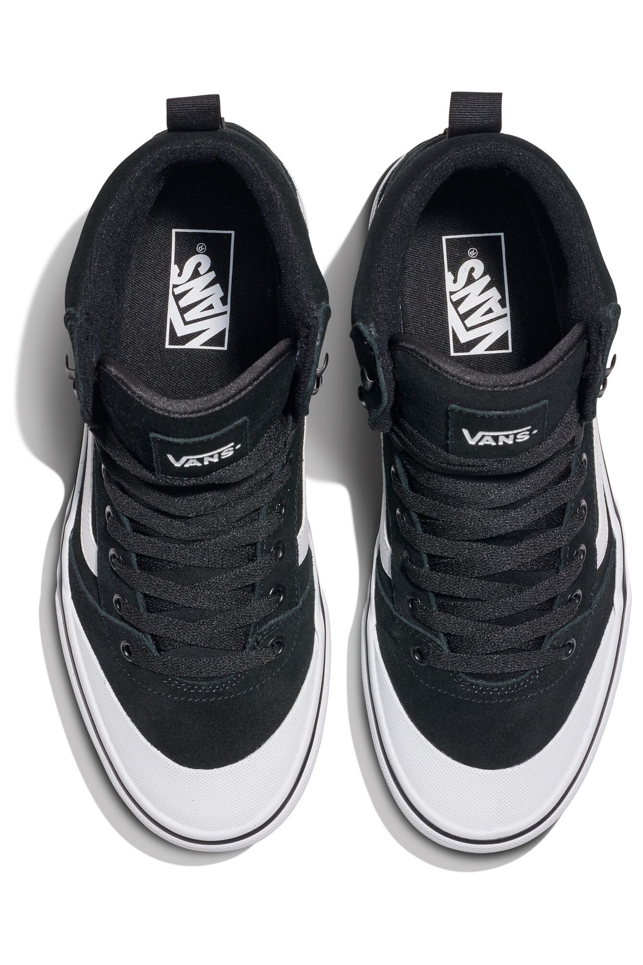ASHWOOD HI VANSGUARD SUEDE BLACK/WHITE 5