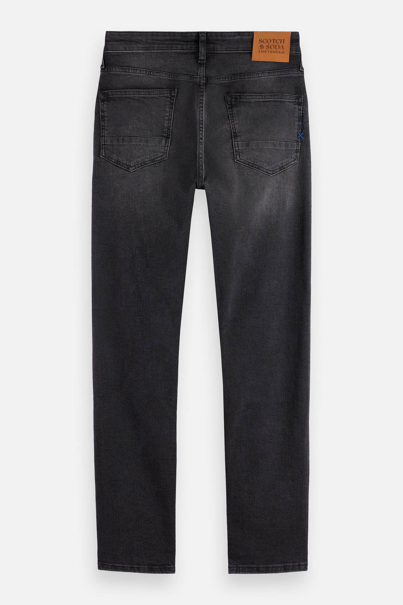 RALSTON REGULAR SLIM-FIT JEANS BLACK 5