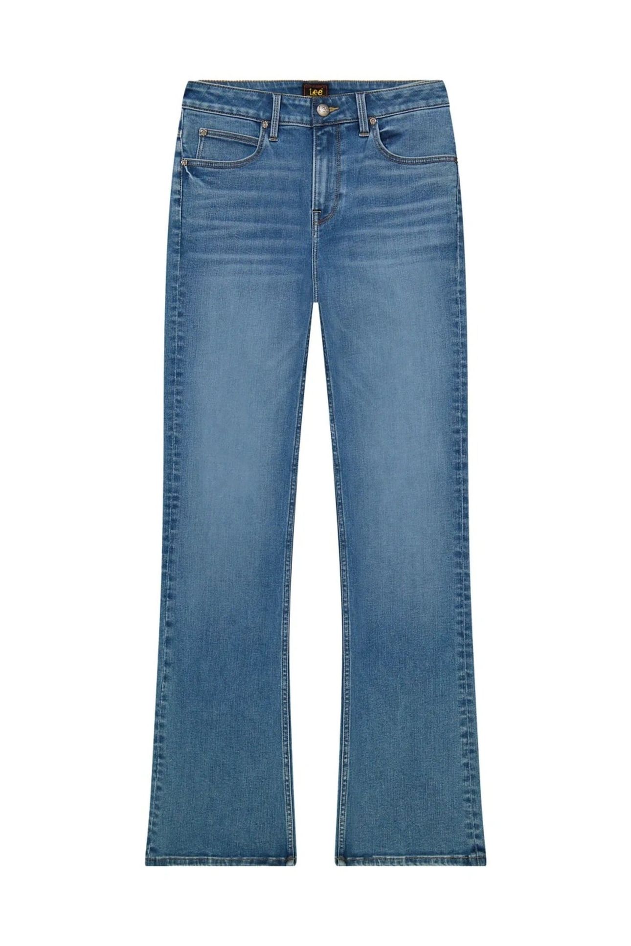 BREESE BOOT SAPPHIRE POND HIGH RISE BOOTCUT JEANS DENIM BLUE 4