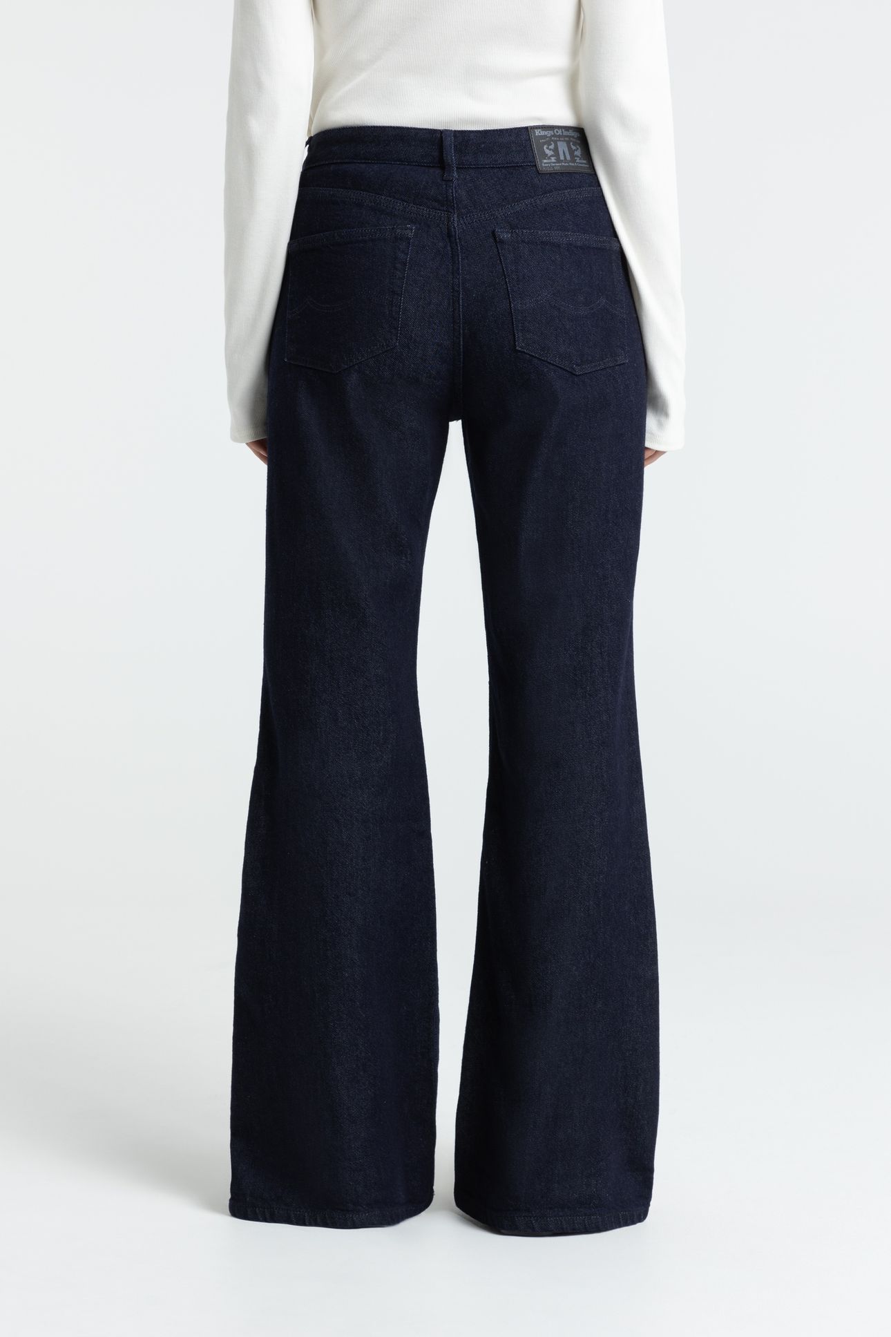 KUKIKO JEANS COTTON FLEX BLUE RINSE 2