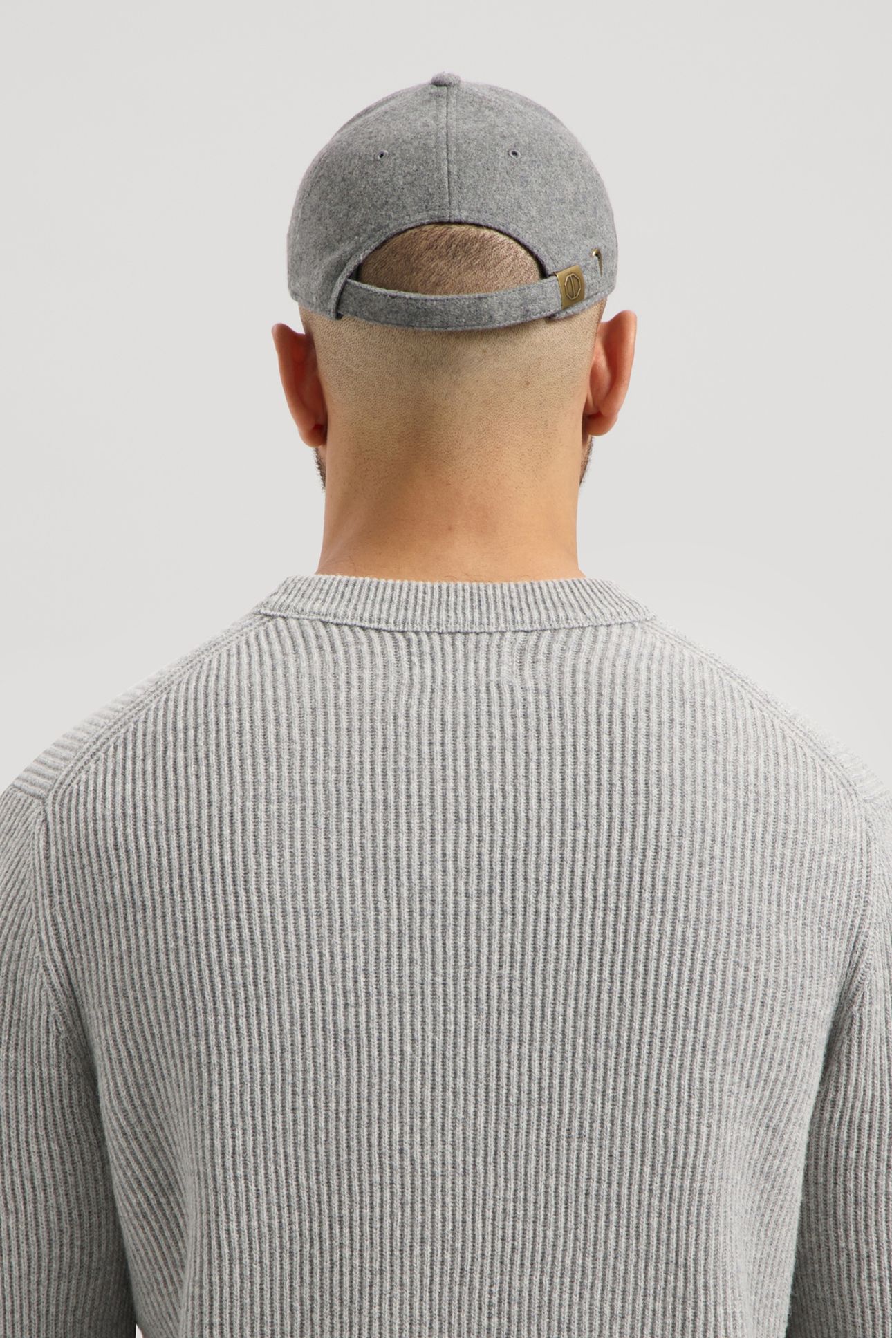 DS_BEALS WOOLMIX CAP DK. GREY MELANGE 3