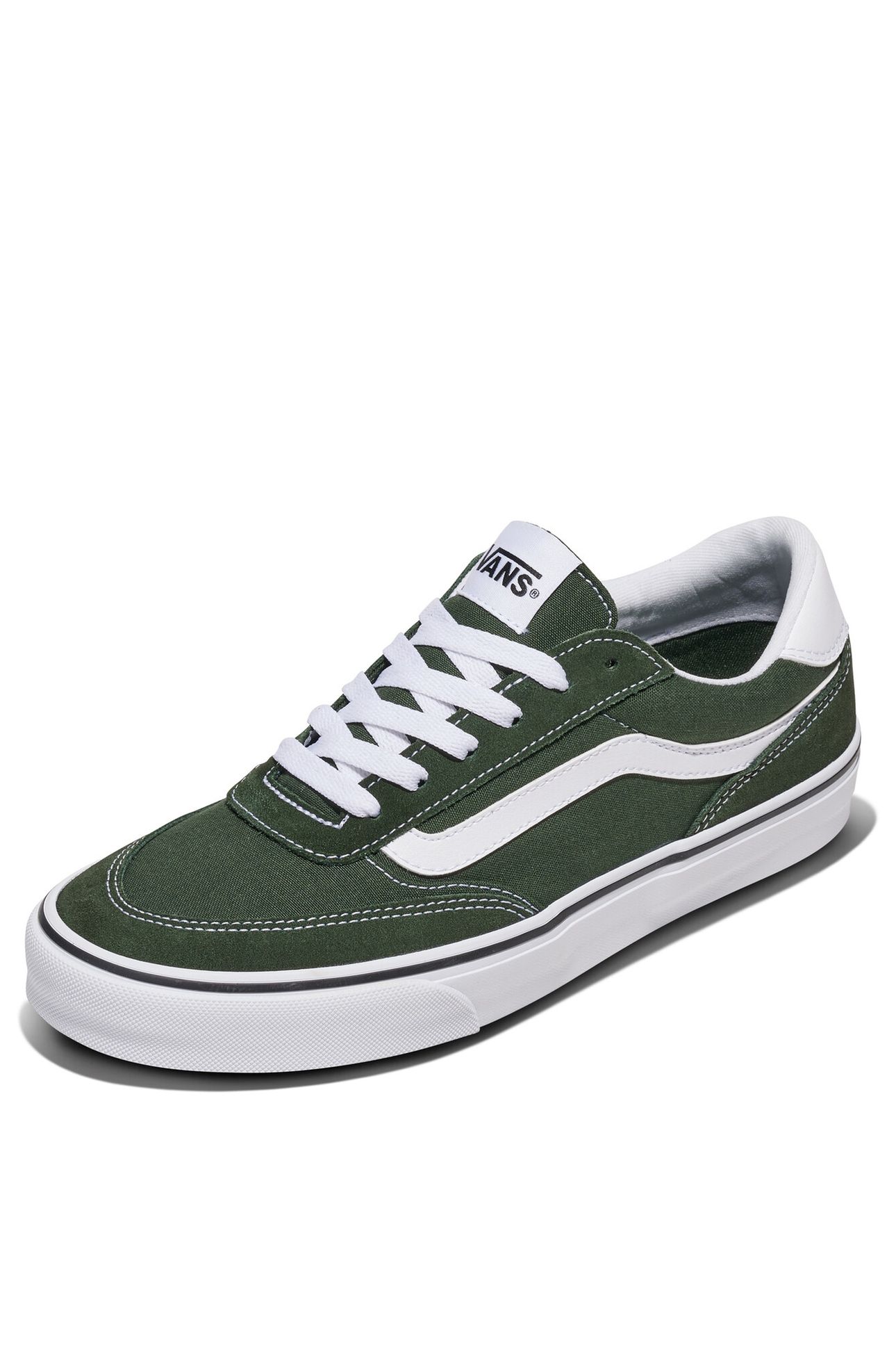BROOKLYN LS SUEDE/CANVAS DRIED KELP 3