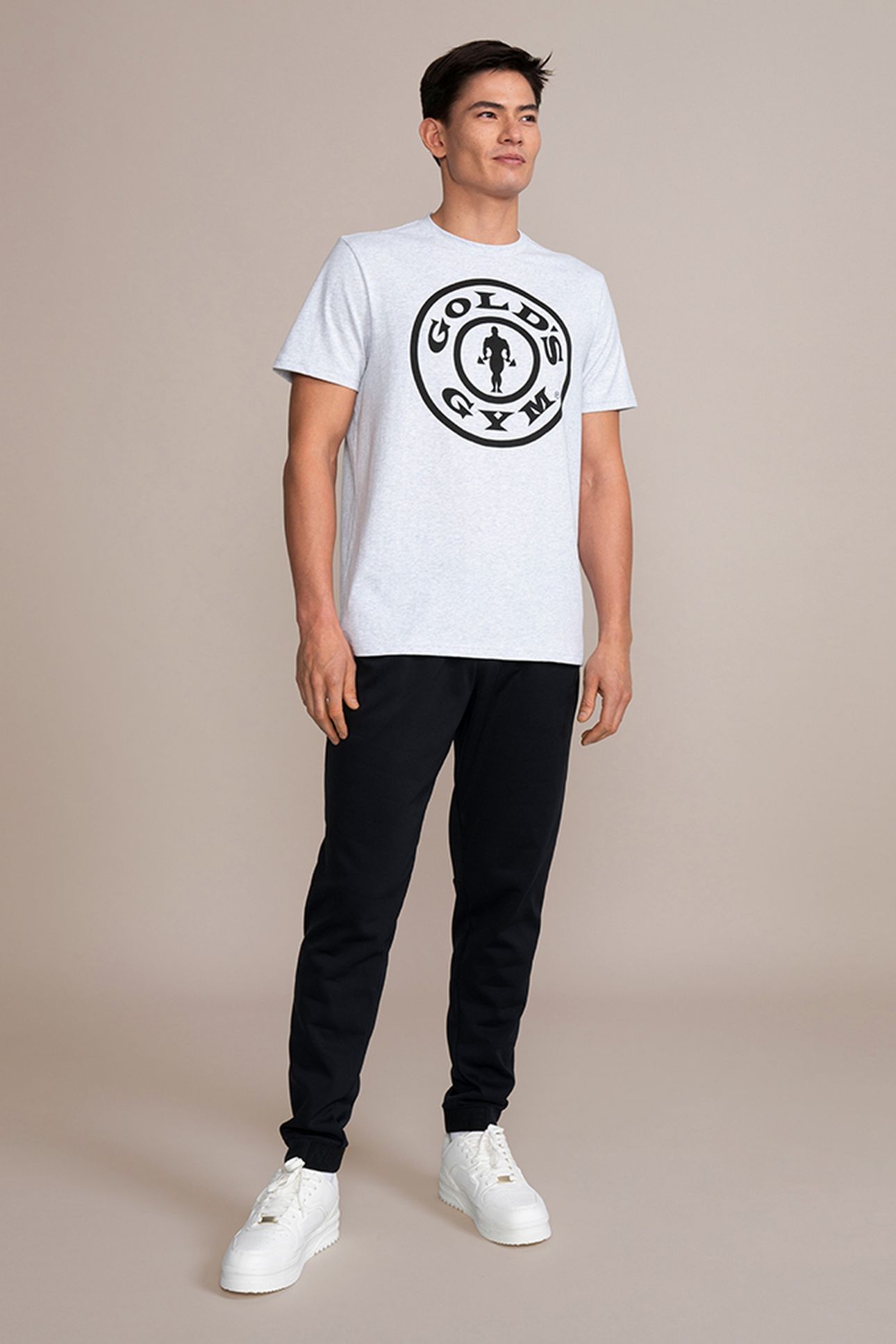 WEIGHT PLATE CREW NECK TEE GREY 1