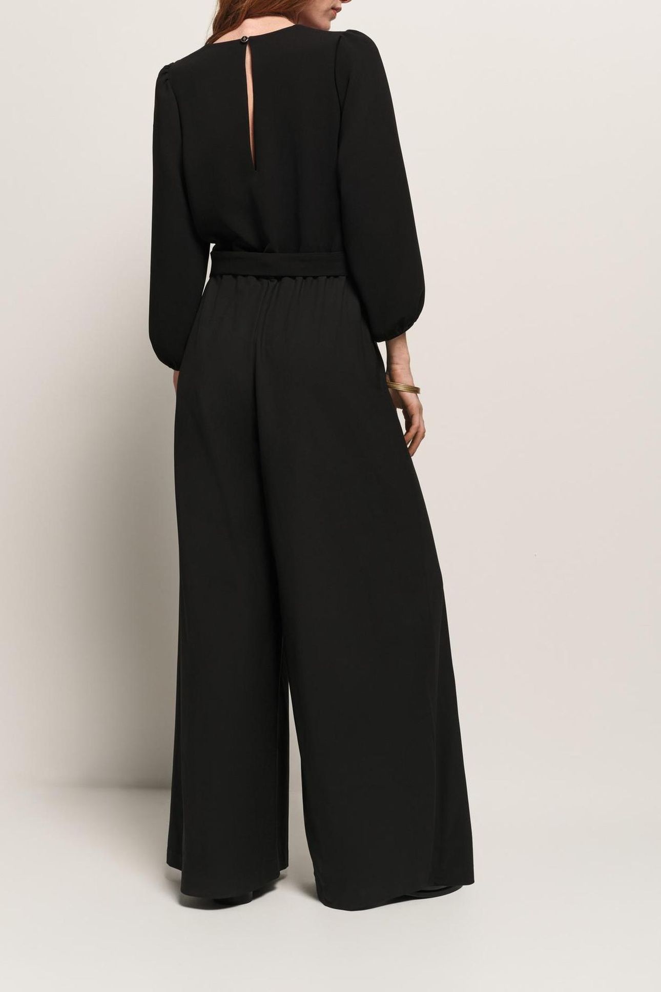 RUFF - BLACK FLARED JUMPSUIT 2