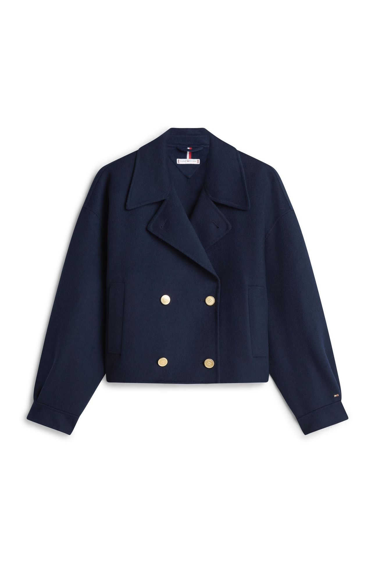 DF WOOL GOLD BUTTON DARK NIGHT NAVY 1