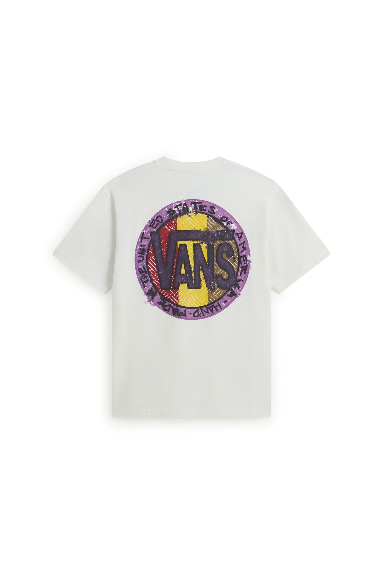 BLOTCHED CIRCLE SS TEE MARSHMALLOW 4