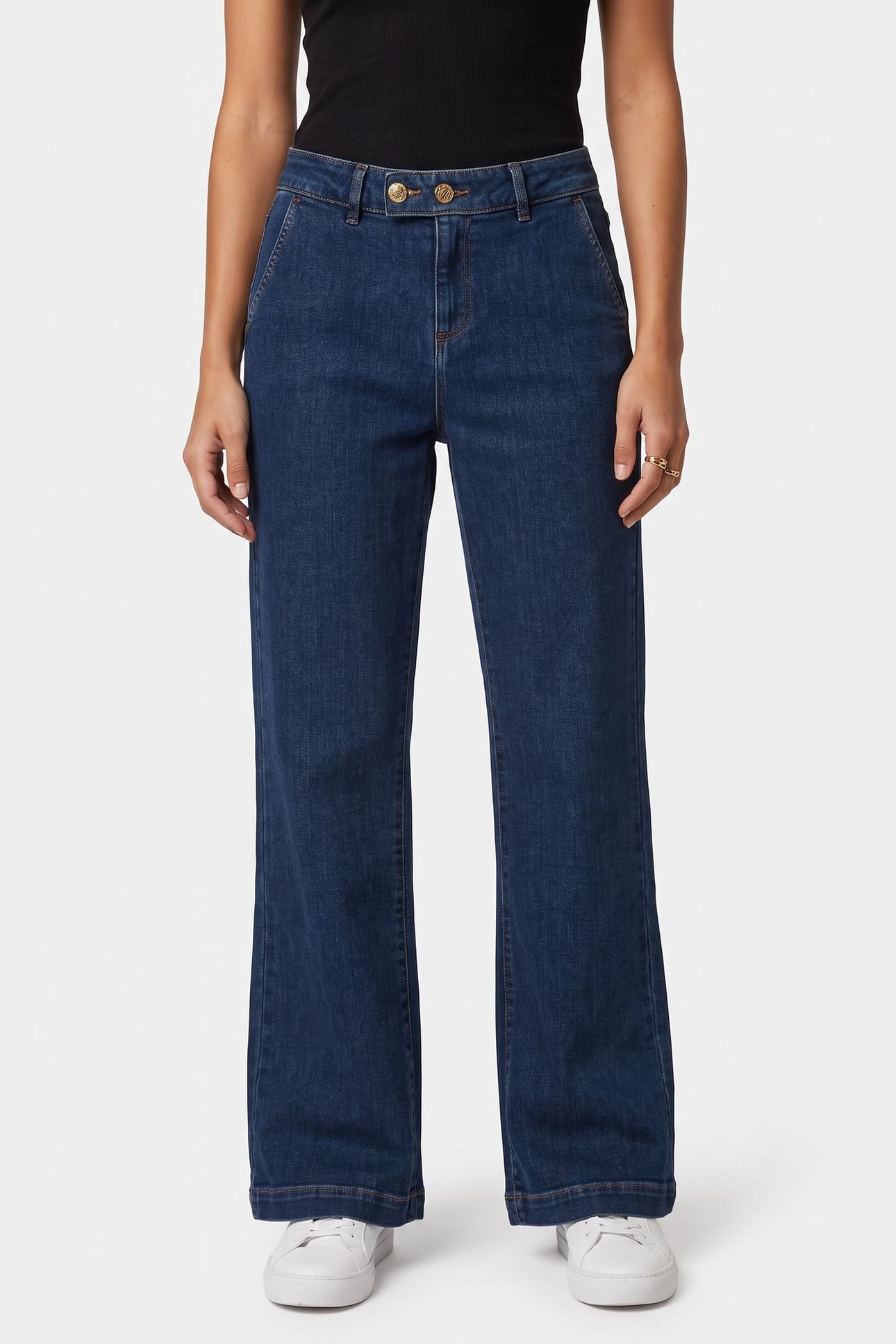 BLUE FLARE JEANS MARIE 1