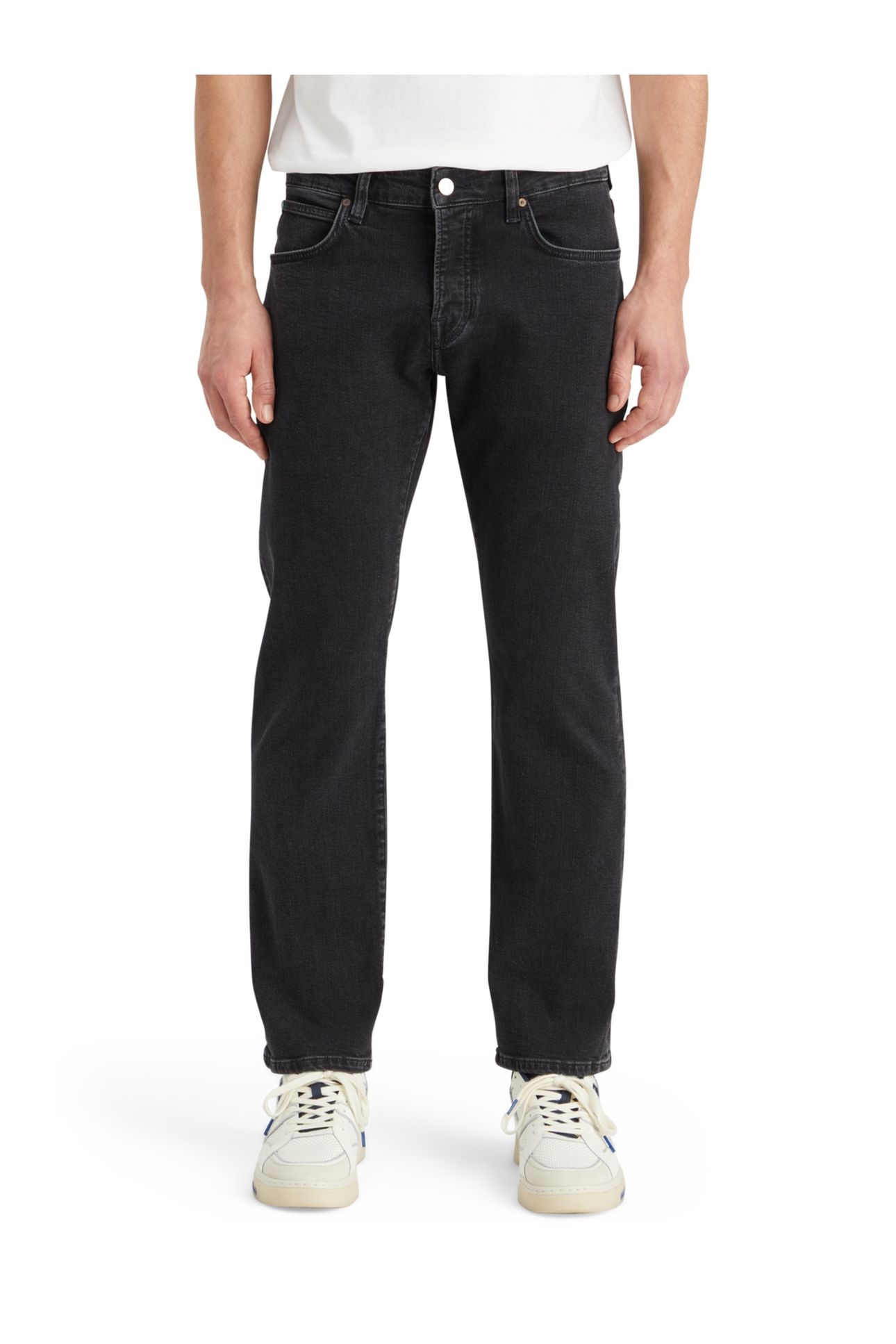CORE THE ZEE STRAIGHT JEANS CITY BLACK DARK GREY 1