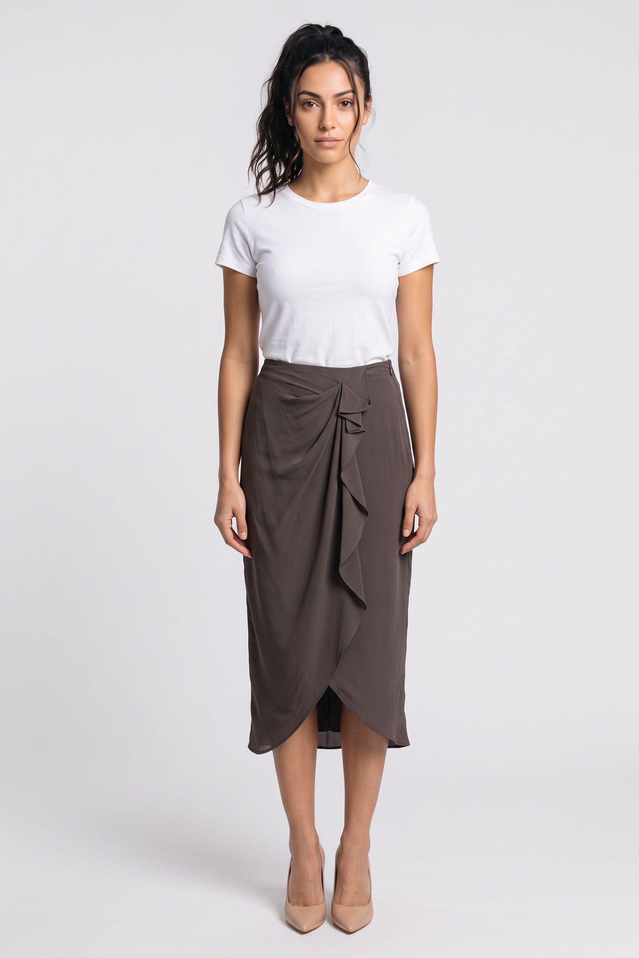 GYSELE SKIRT DARK GREY 1