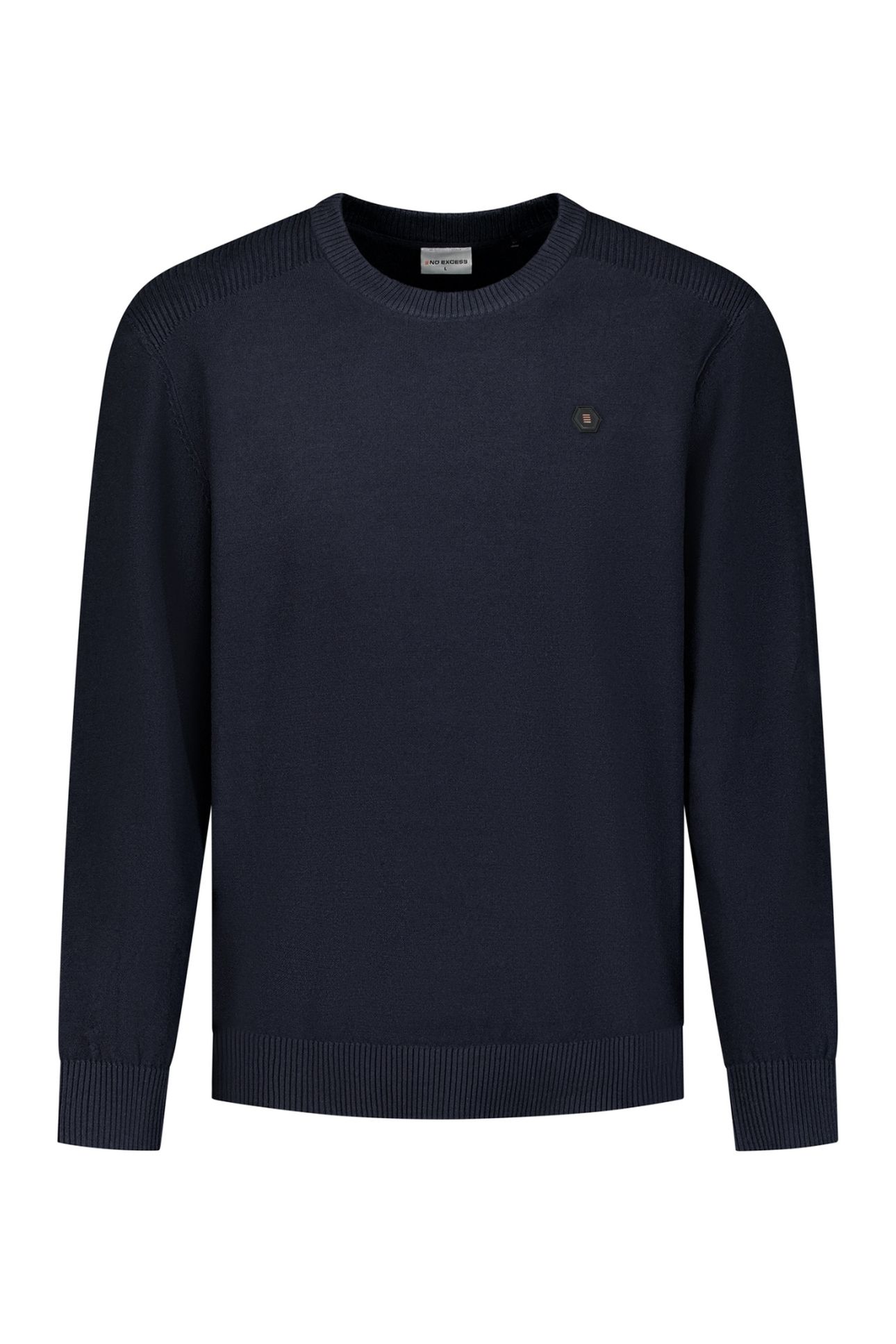 PULLOVER CREWNECK SHOULDER DETAIL DARK NIGHT 5