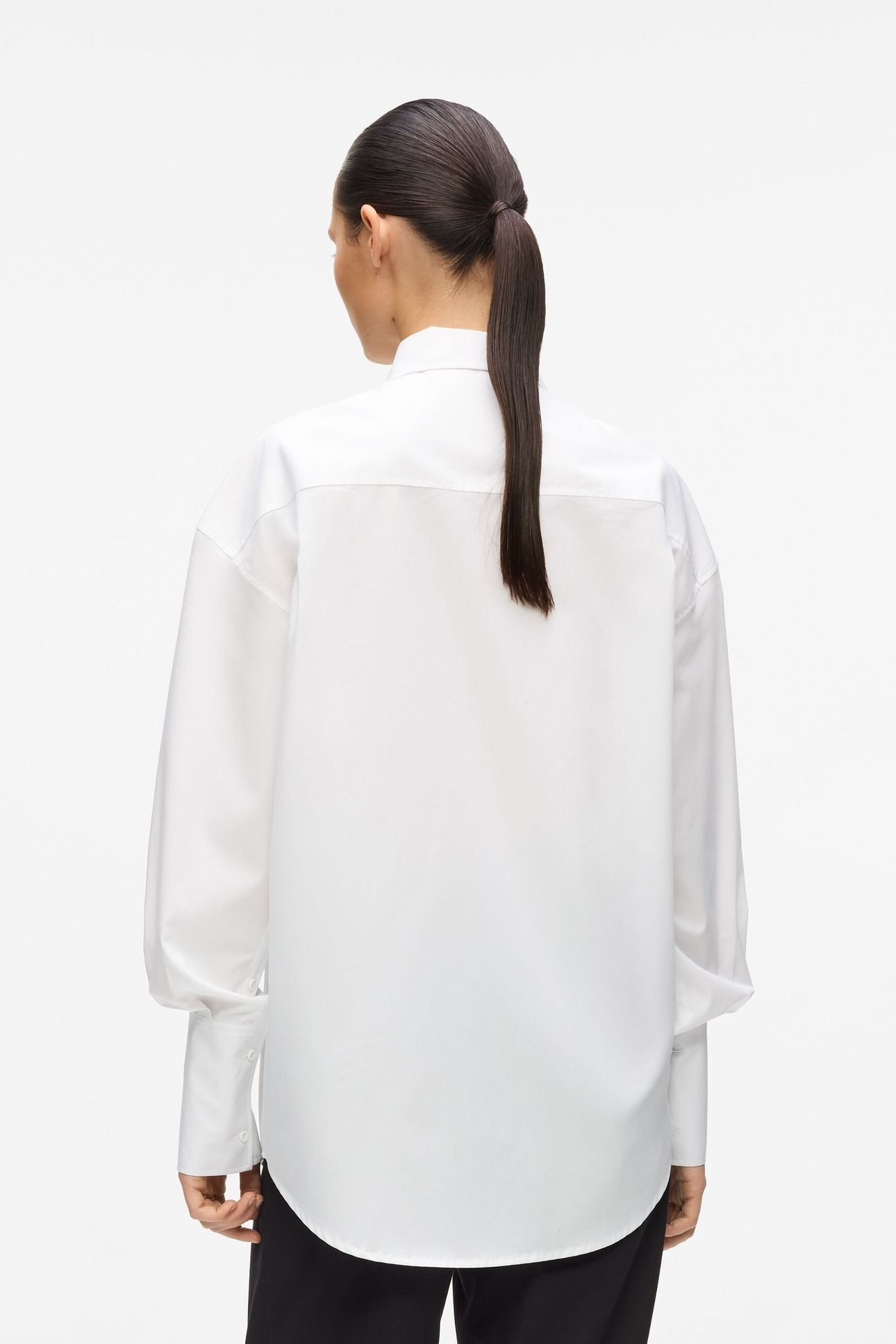 AUTOGRAPH POPLIN SHIRT WHITE 2