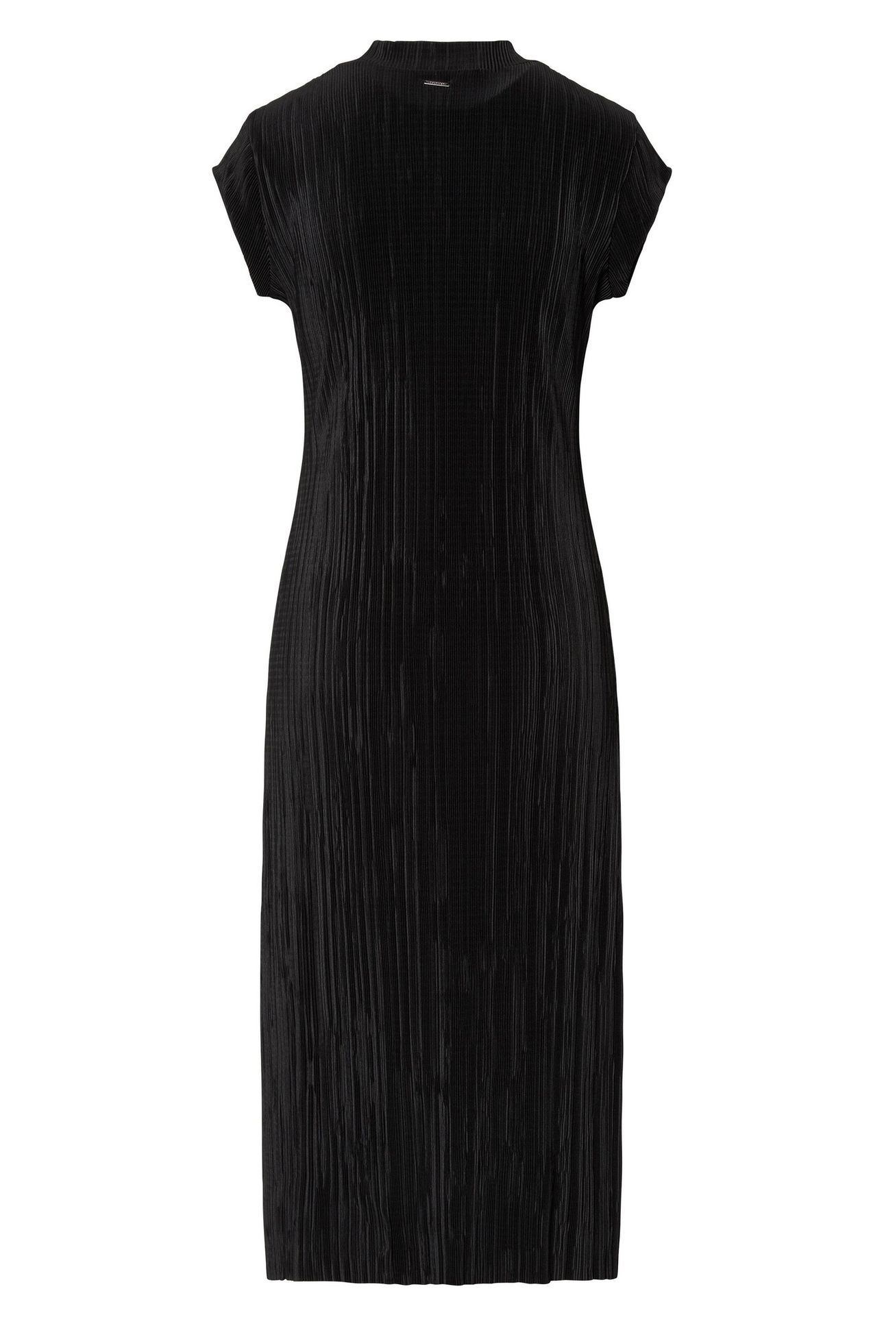 PLISSE MIDI DRESS BLACK 4