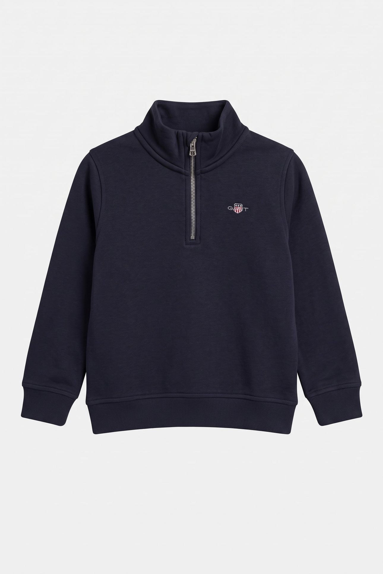 KIDS UNISEX SHIELD HALF ZIP SWEAT EVENING BLUE 2