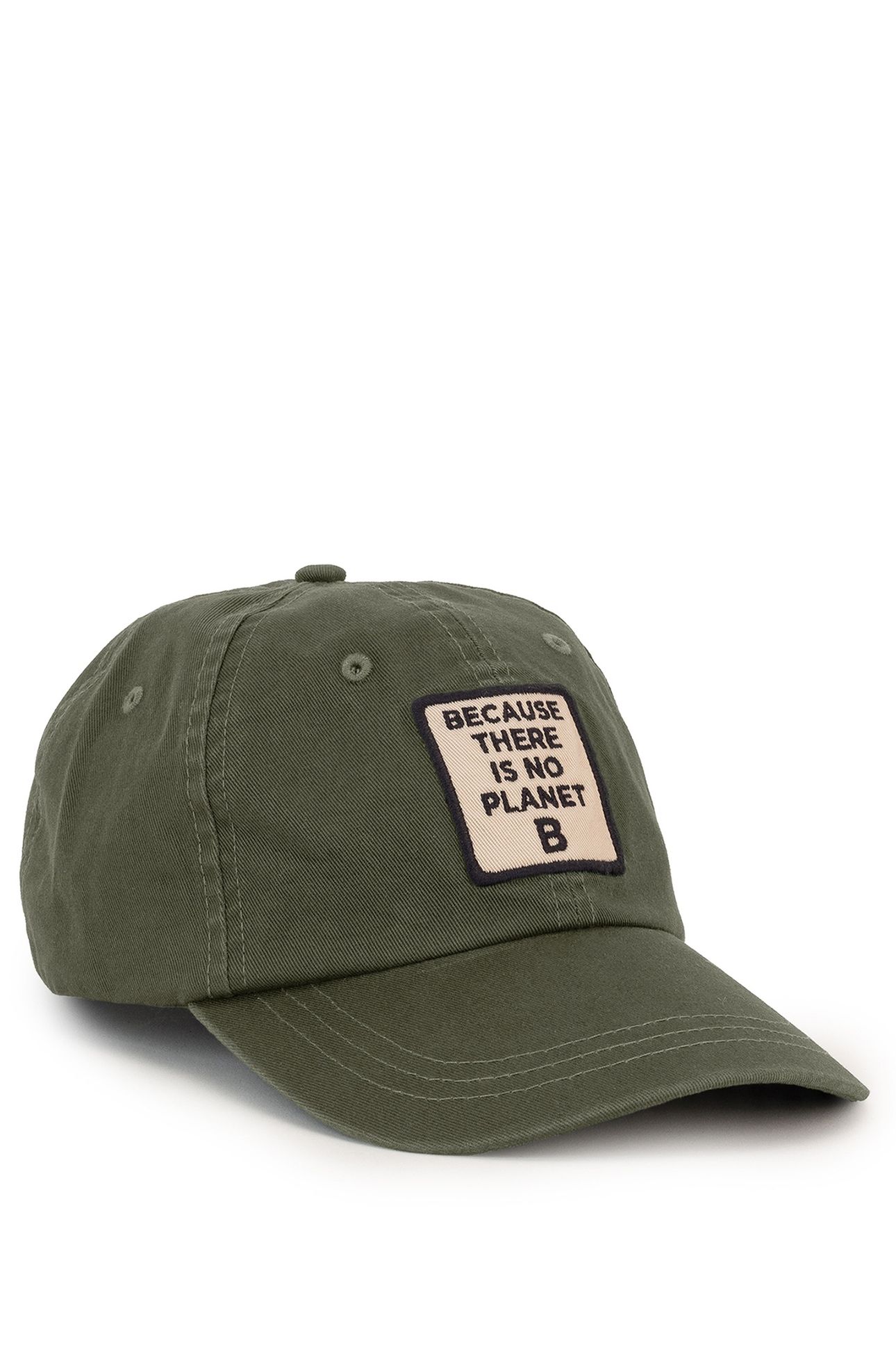 PATCHALF BECAUSE CAP OLIVE 1
