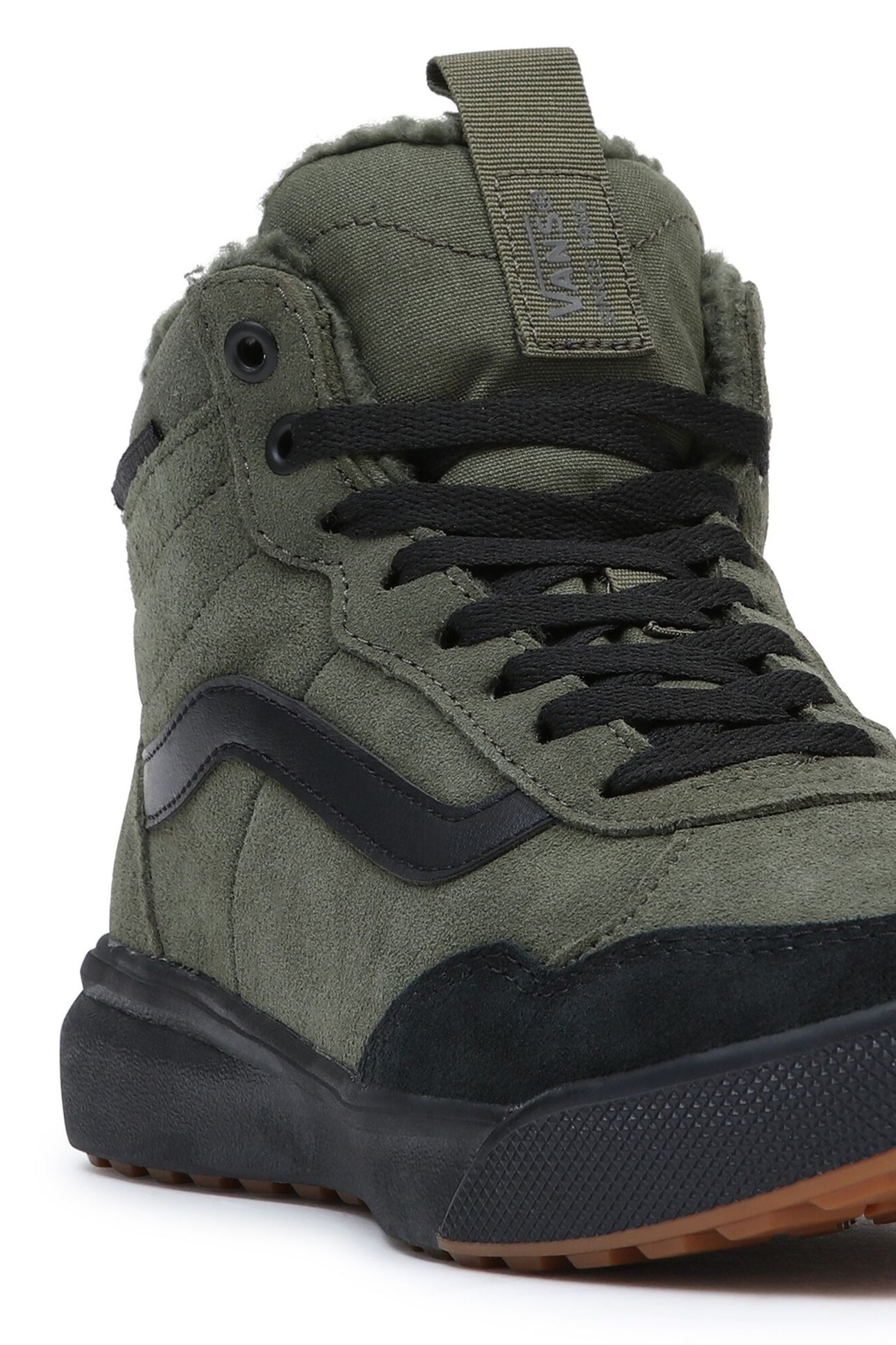 RANGE EXP HI VANSGUARD SHERPA SUEDE GRAPE LEAF/BLACK 6