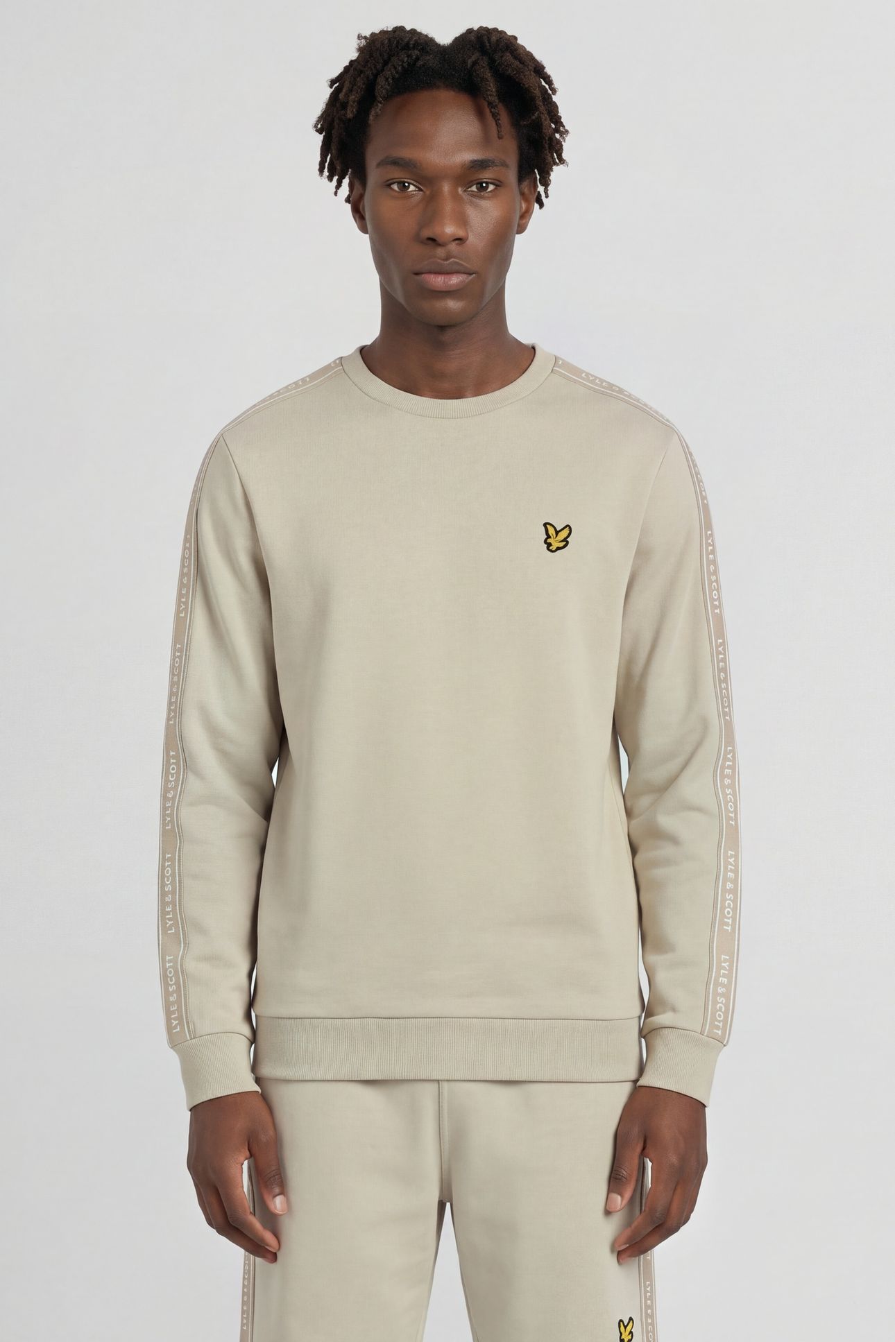JACQUARD TAPE CREW NECK VIADUCT 1