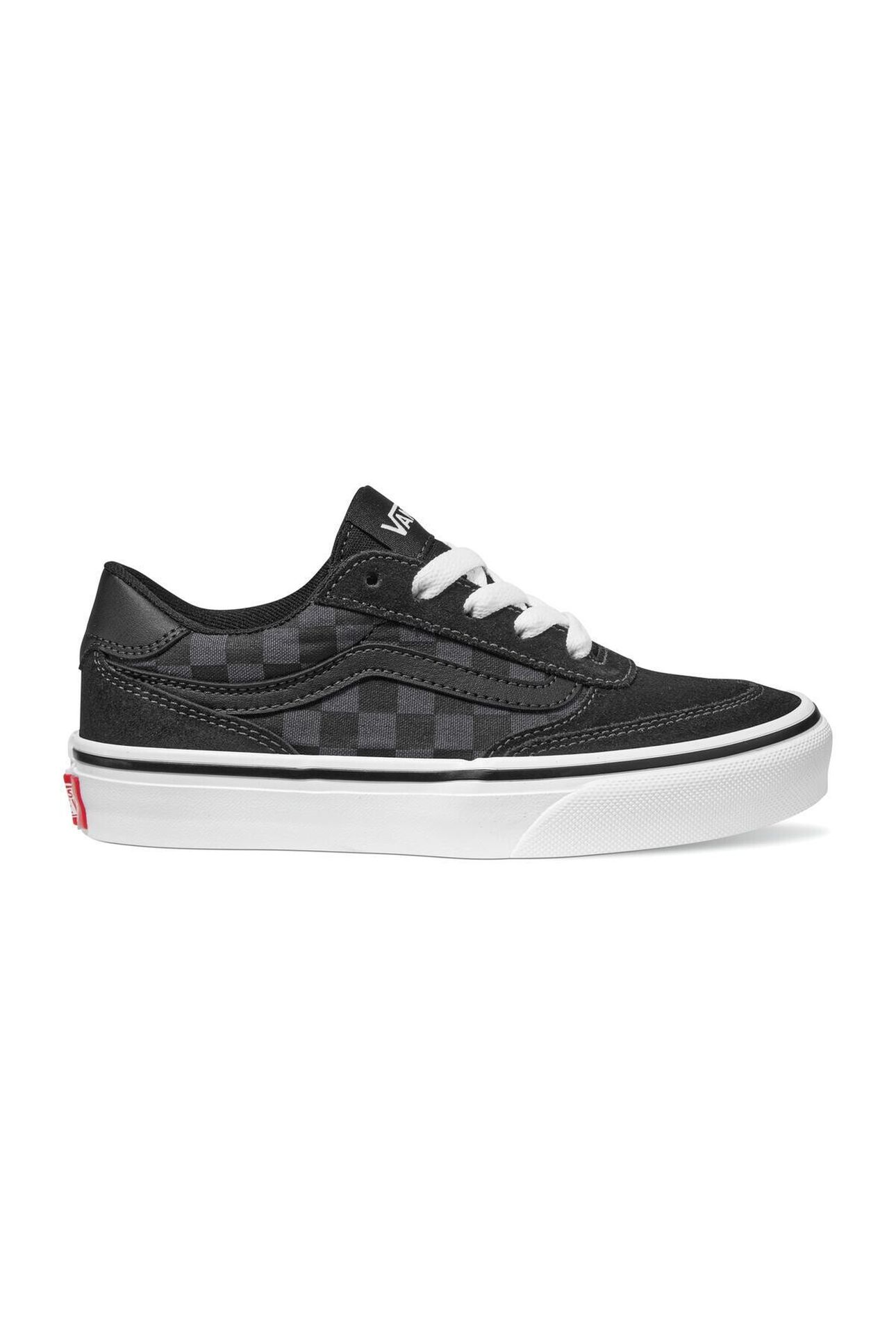 YOUTH BROOKLYN LS CHECKERBOARD BLACK/ASPHALT 1