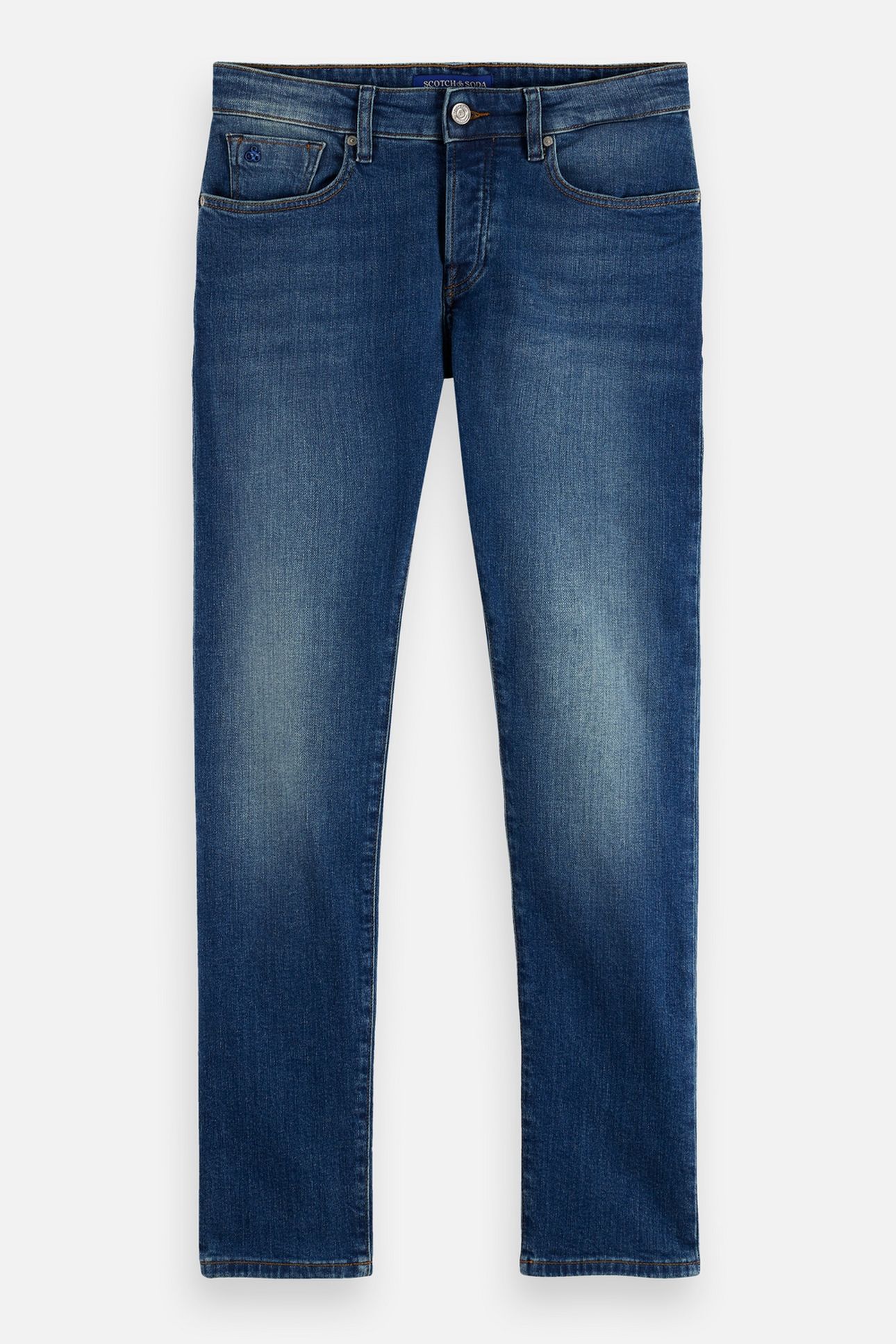 RALSTON REGULAR SLIM-FIT JEANS NAVY 3