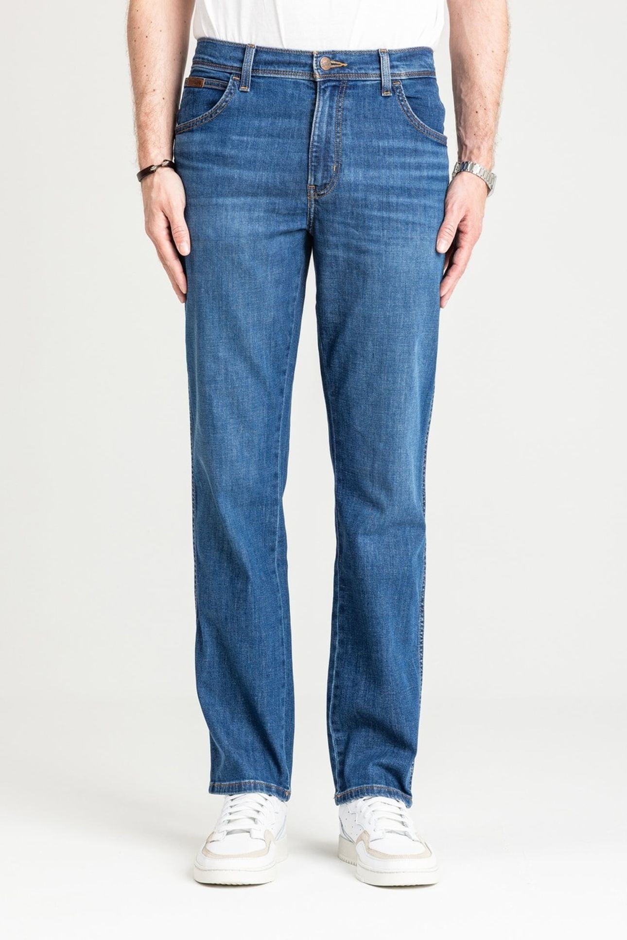 TEXAS MID VISUAL JEANS DENIM BLUE 1