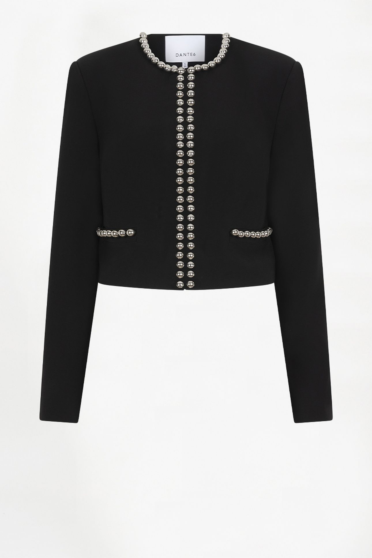 VIRGO BEAD BLAZER RAVEN 4