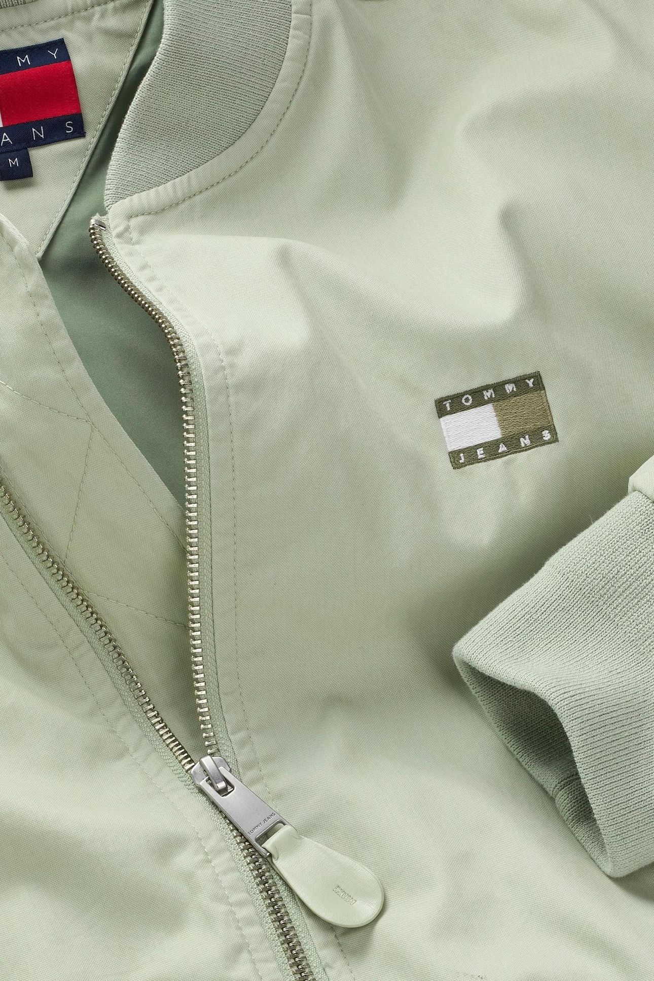 TJM COTTON BOMBER JACKET MISTY SAGE 6