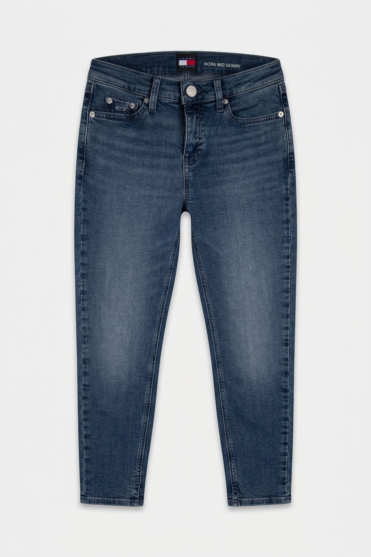 NORA MD SKINNY ANKLE SPLT DENIM BLACK 3