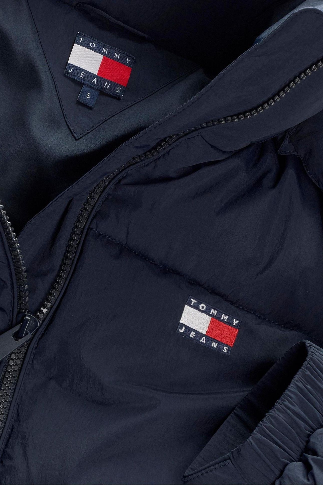 TJW OVS HOODED FLAG DARK NIGHT NAVY 4