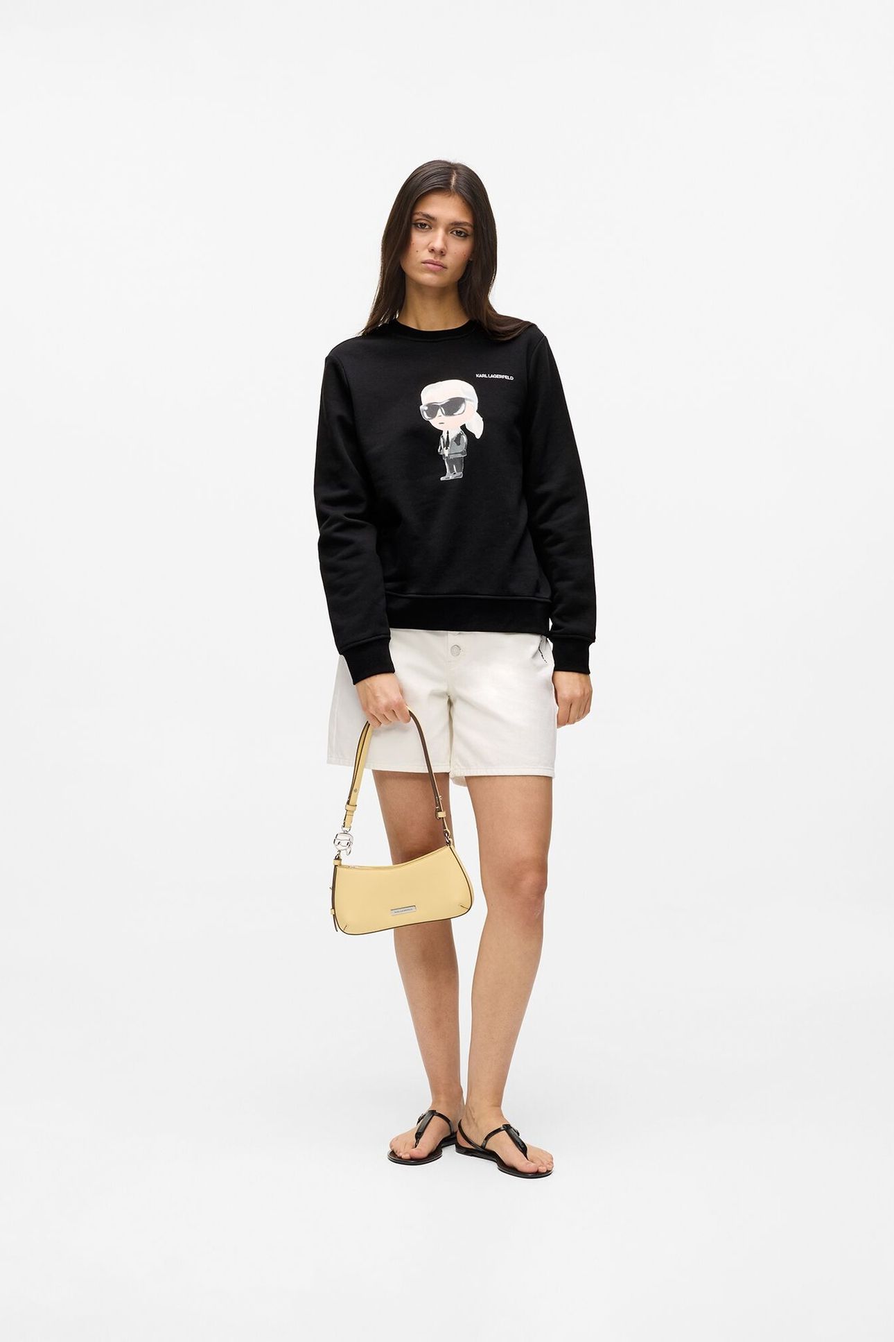 IKON AQUARELLE KARL SWEATSHIRT BLACK 2