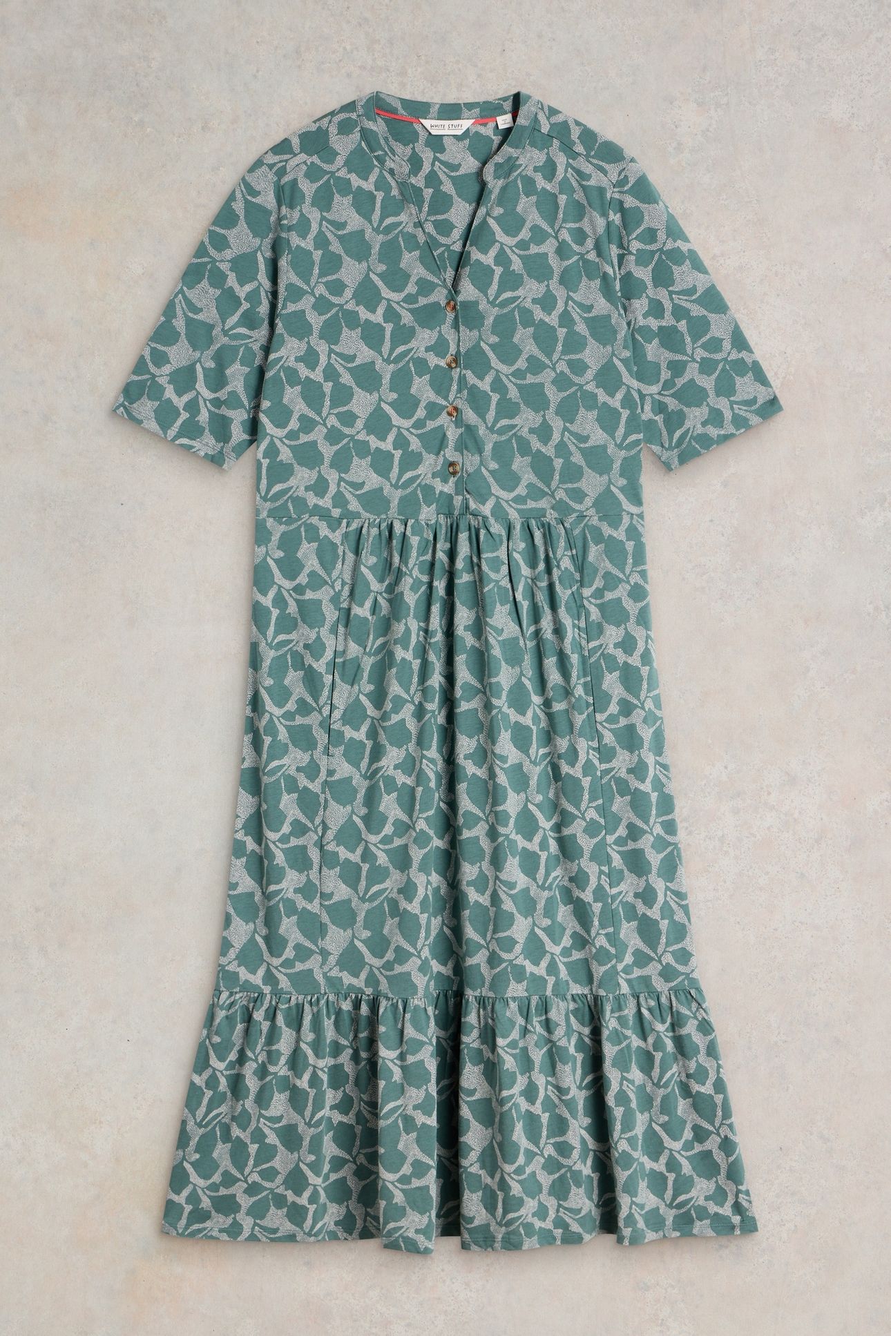 NAYA JERSEY DRESS GREEN PR 3