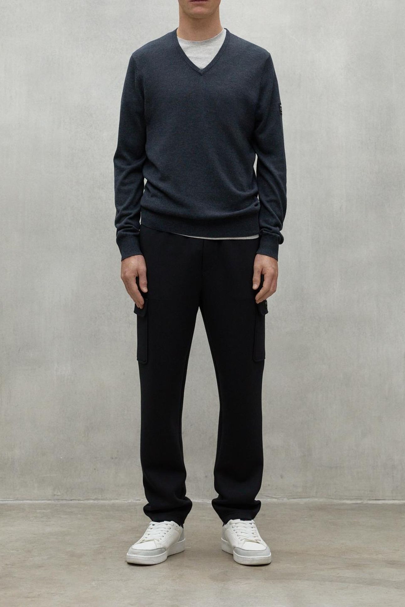 FERROALF KNIT DARK GREY MELANGE 3