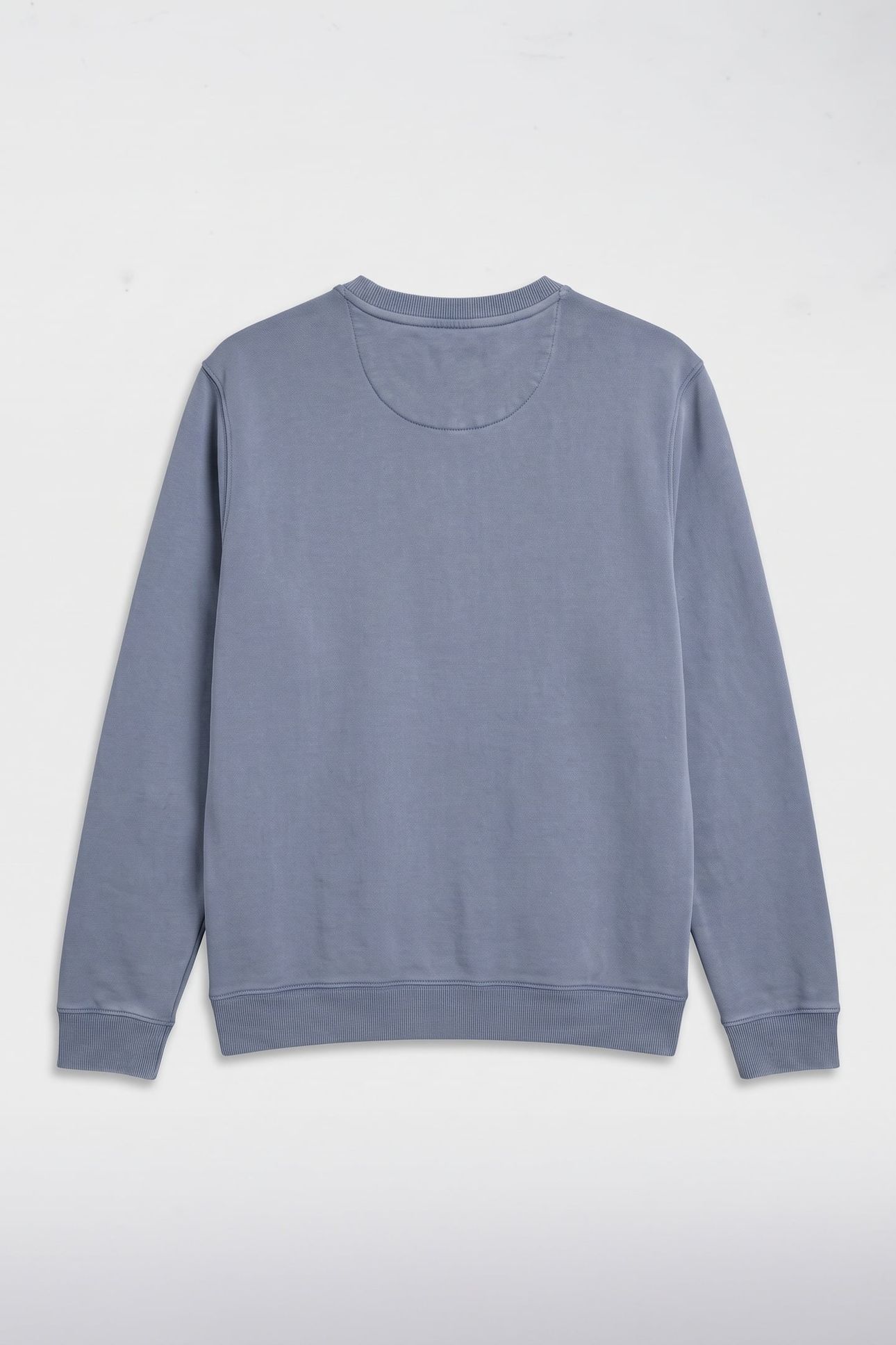 TEEN BOYS OCEAN WASH CREW NECK SWEATSHIRT FADED DENIM 3