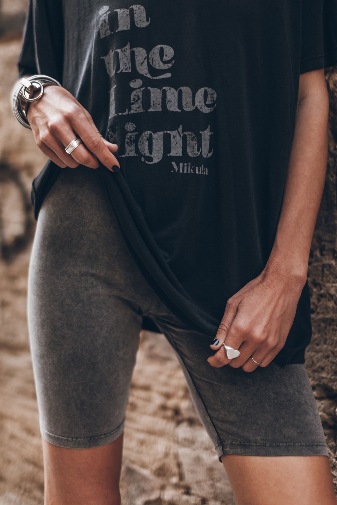 THE DARK LOVE NOTE RELAXED T-SHIRT 2