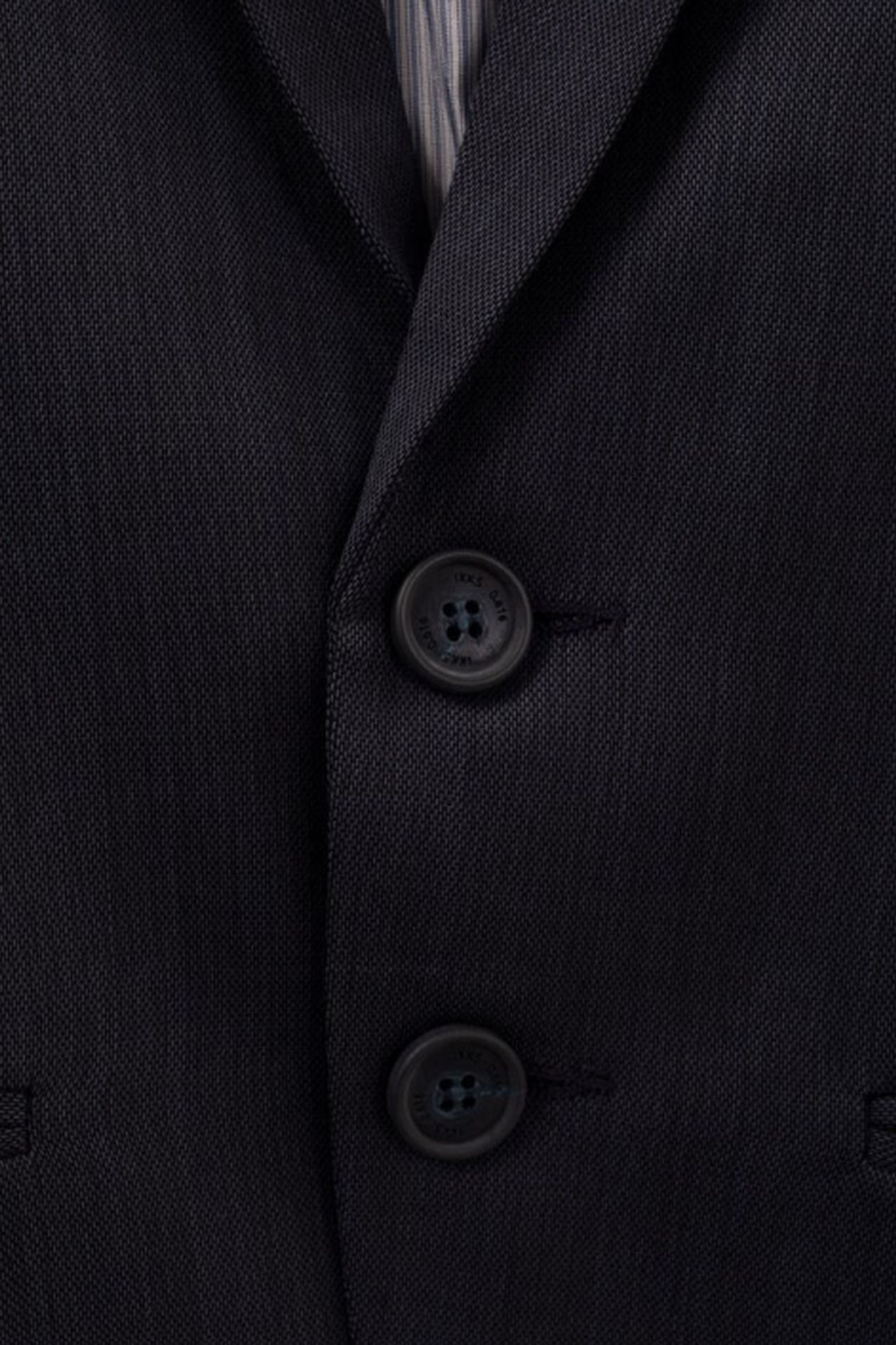 BOYS' NAVY SEMI_PLAIN SUIT JACKET 3