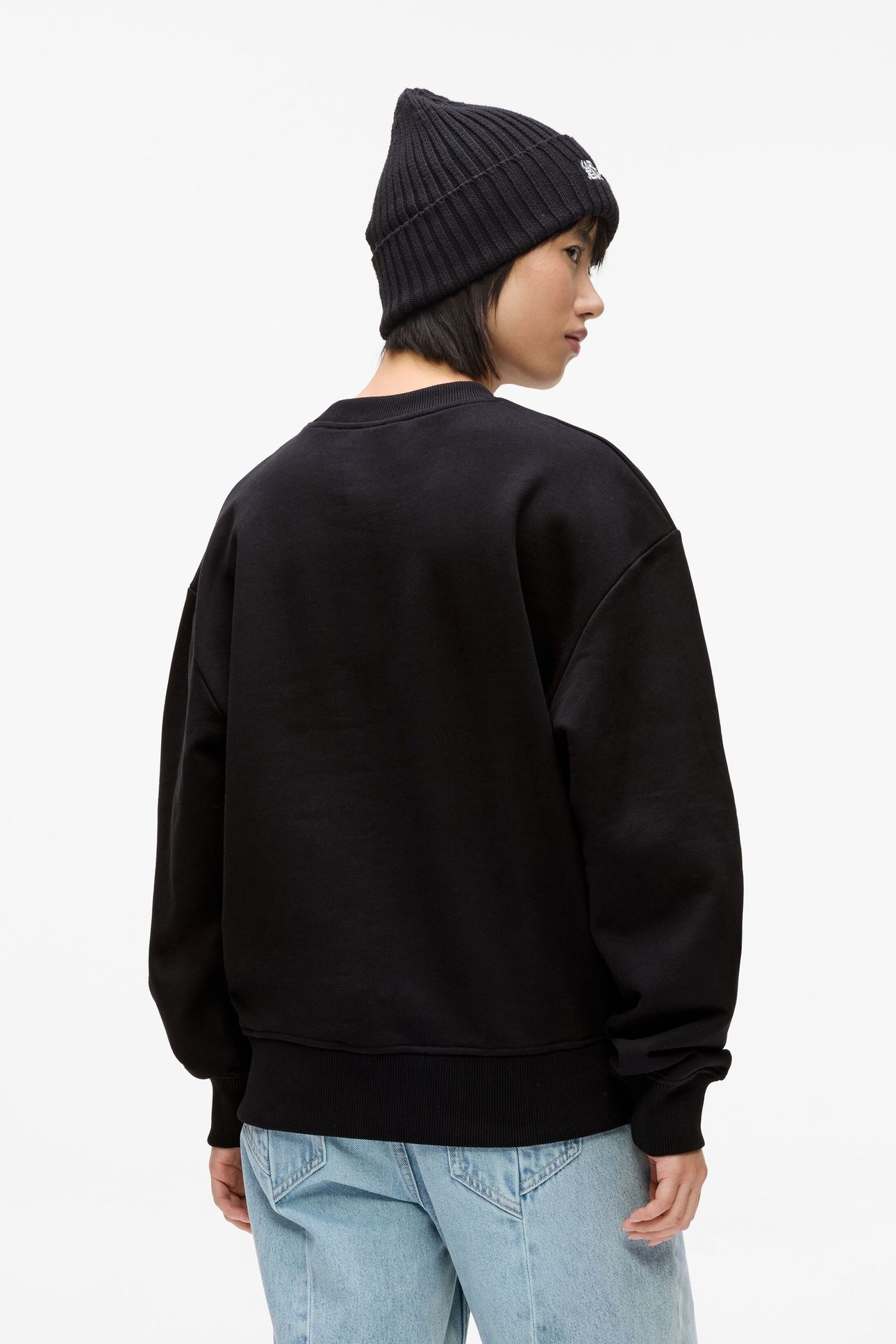 KLJ RELAXED KARL SWEAT BLACK 3