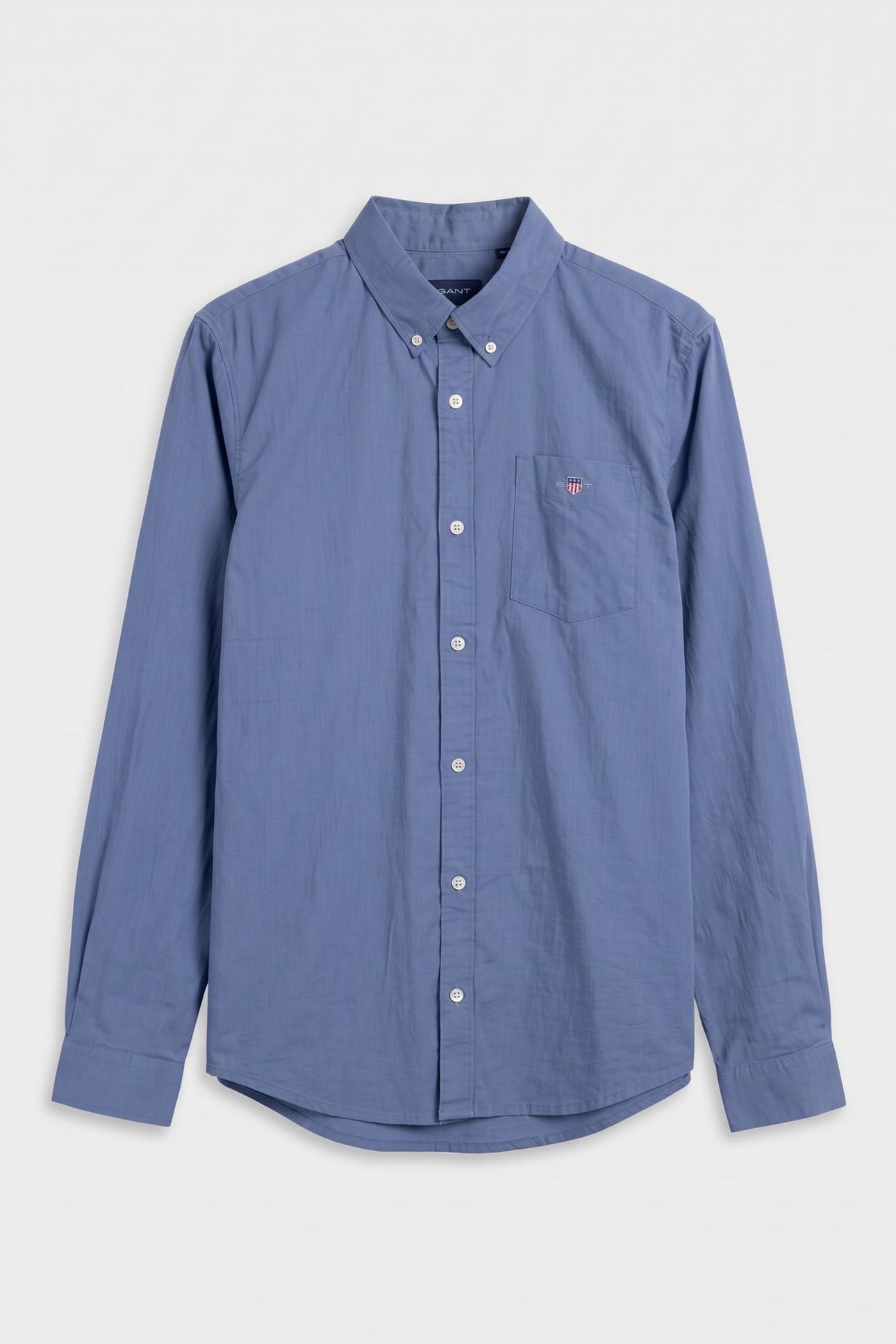 TEEN BOYS SHIELD LINEN BLEND SHIRT SALTY SEA 2