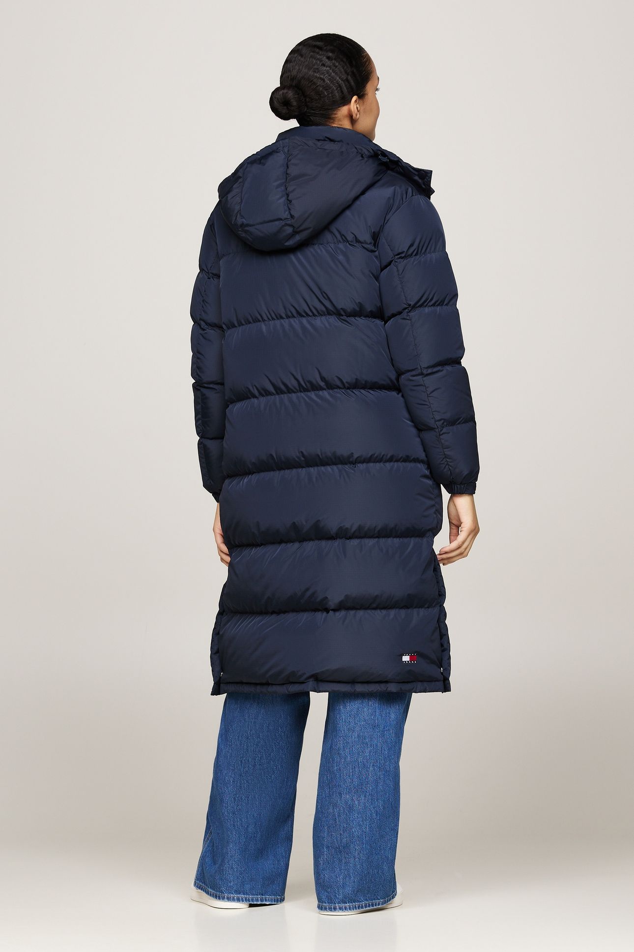 ALASKA LONG PUFFER COAT BLUE 5